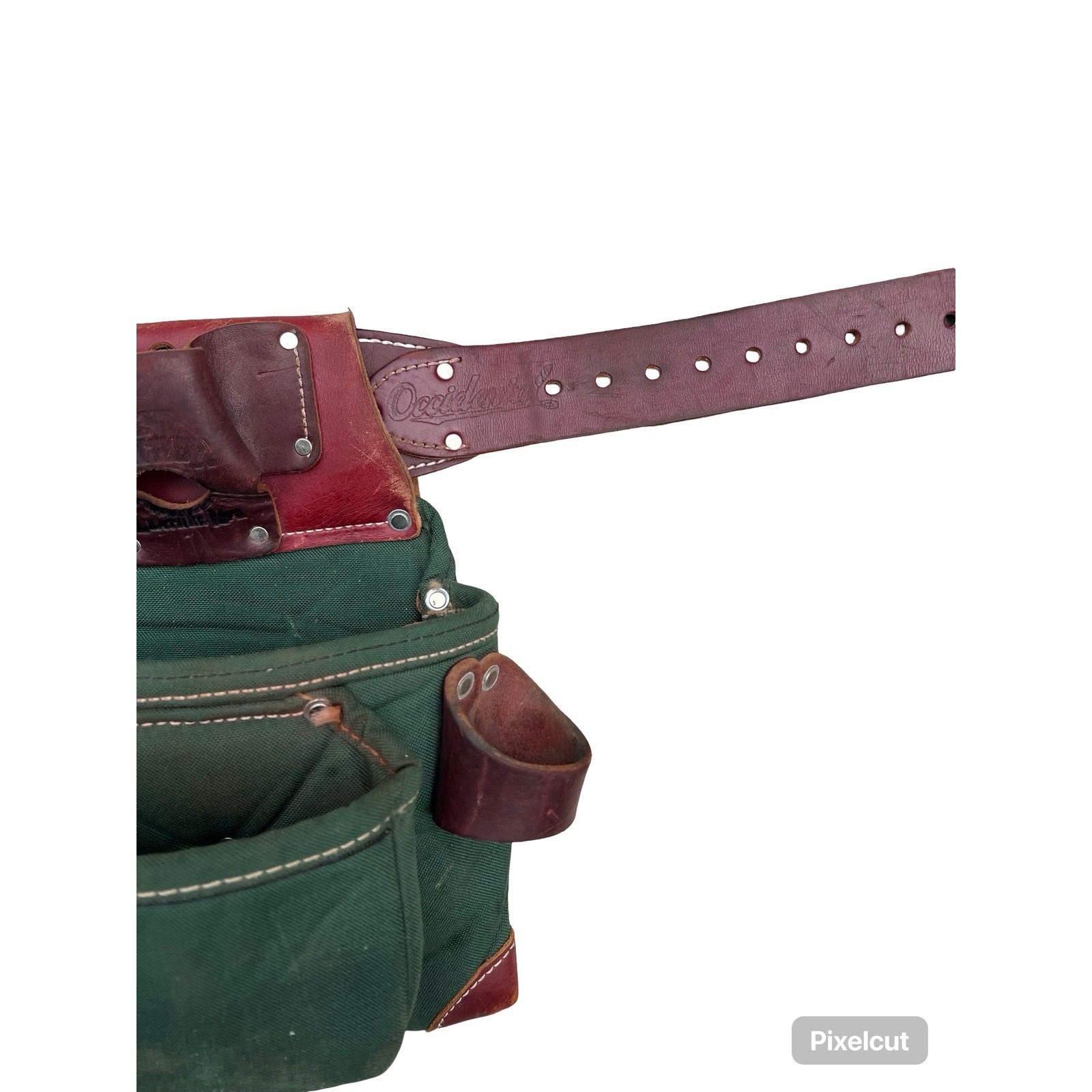 Occidental Leather OxyLights Framer Tool Belt 8018DB 8062 USA Hunter Green