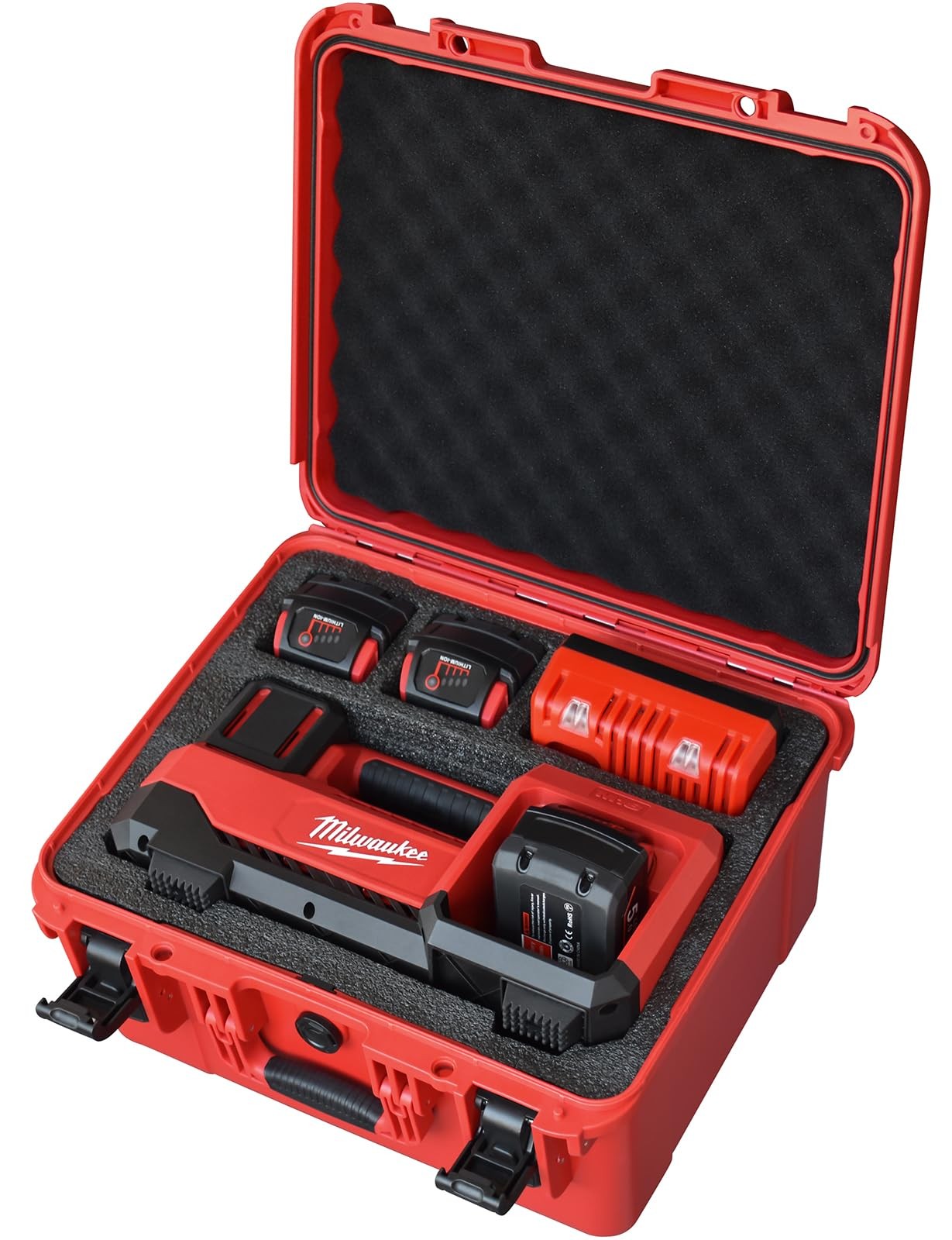 Air Compressor Hard Storage Case for Milwaukee M18 Inflator 2848-20 – Waterpr…