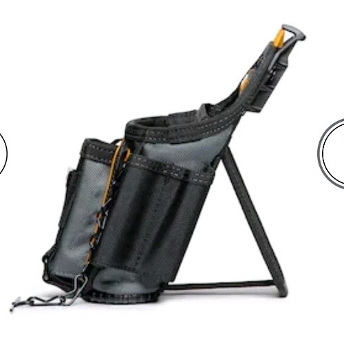 ToughBuilt TB-CT-34 Small Electrician Tool Pouch ClipTech Belt Clip 13 Pockets