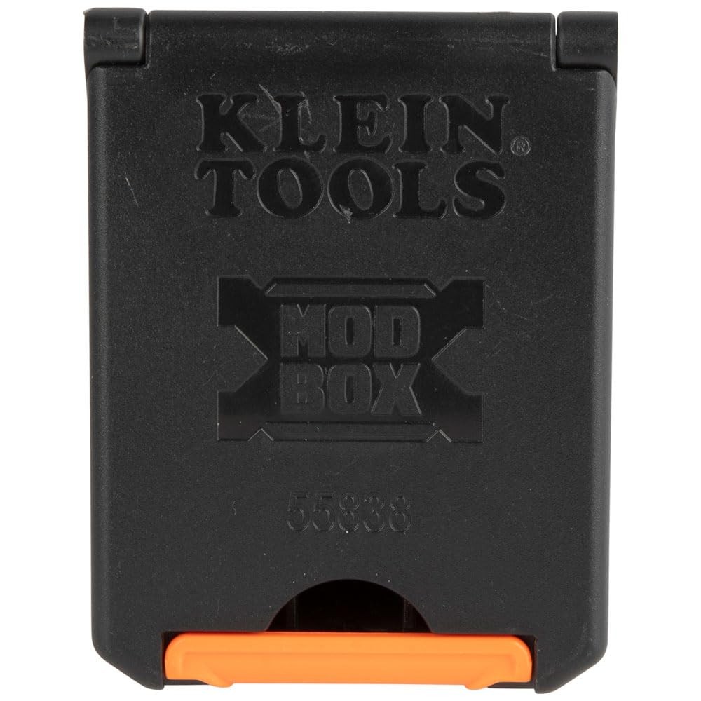 Klein Tools MODbox Tool Pouch, Electrician Bag, Quickly Attach and Black