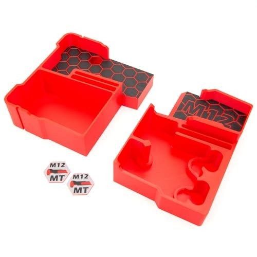 Compact Tool Organizer for M12 Fuel Oscillating Multi-Tool, Accessories & Batter