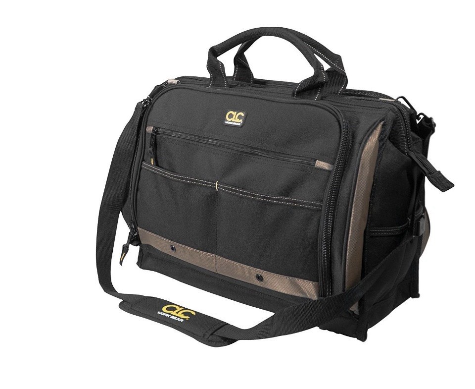 CLC Custom Leather Craft 1539 Multi-Compartment 50 Pocket Tool Bag