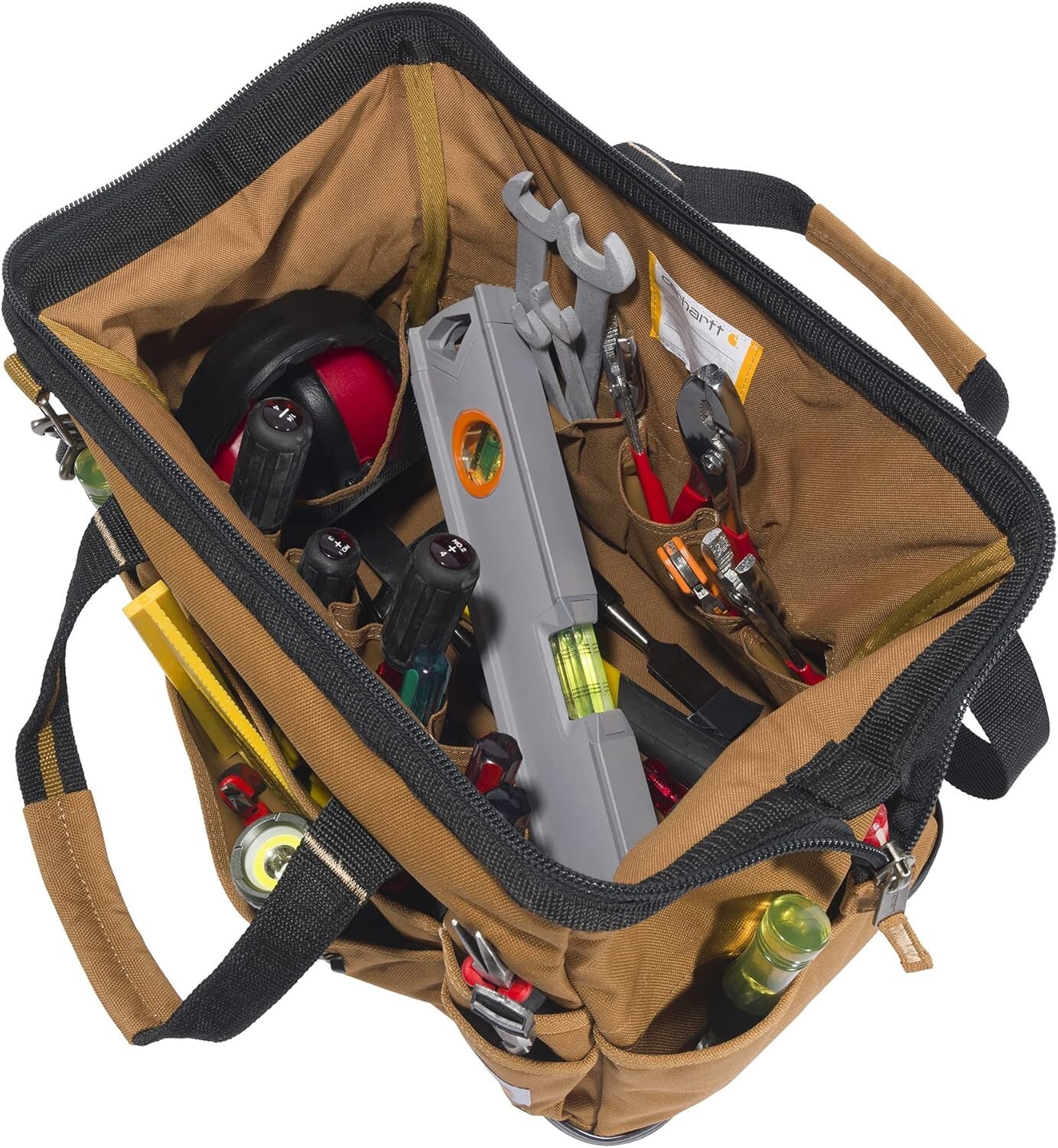 Rugged Legacy Tool Bag 2.0 – 16″, Molded Base, with 35 Pockets for Efficiency