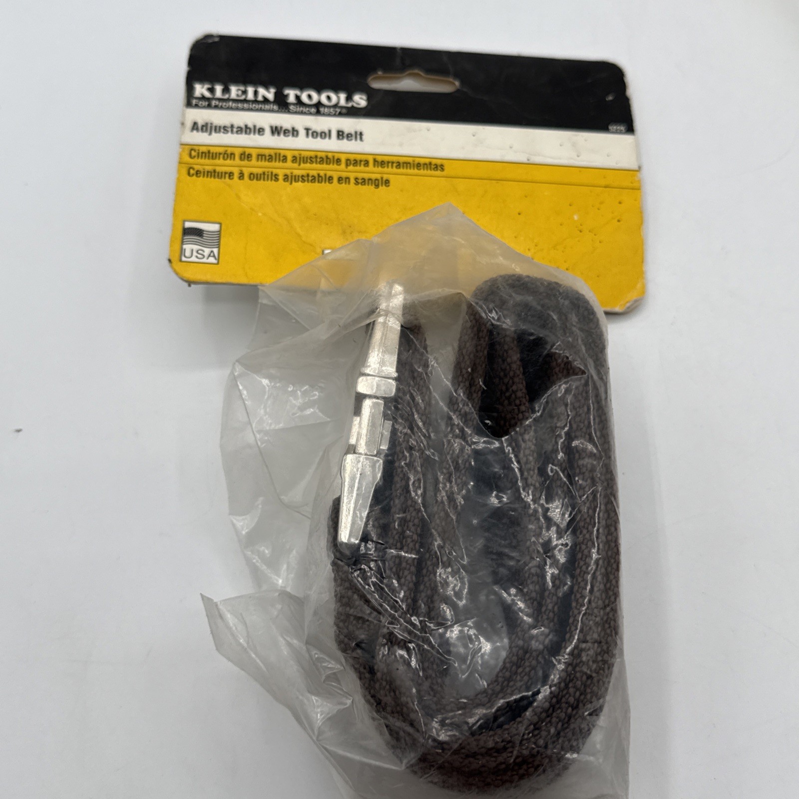 Klein Tools 5164 Leather Tool Pouch with New Adjustable Web Belt