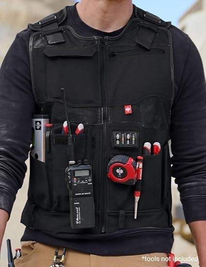 E.S.Iconic Tool Vest – Durable, Functional, and Stylish Workwear Solution