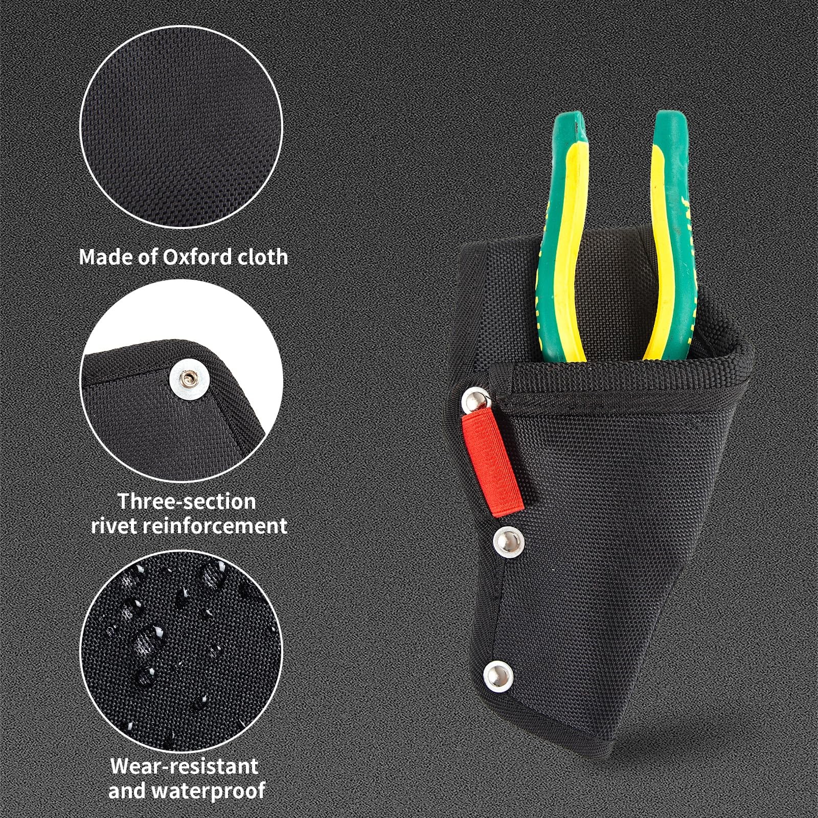 Small Tool Belt Pouch Bag Holder Mini Electrician Pocket Organizer Holster