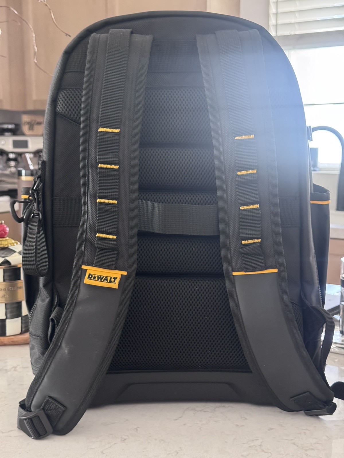 DeWALT PRO Durable Denier Fabric Backpack DWST560102 w/ 43 Pockets USED once
