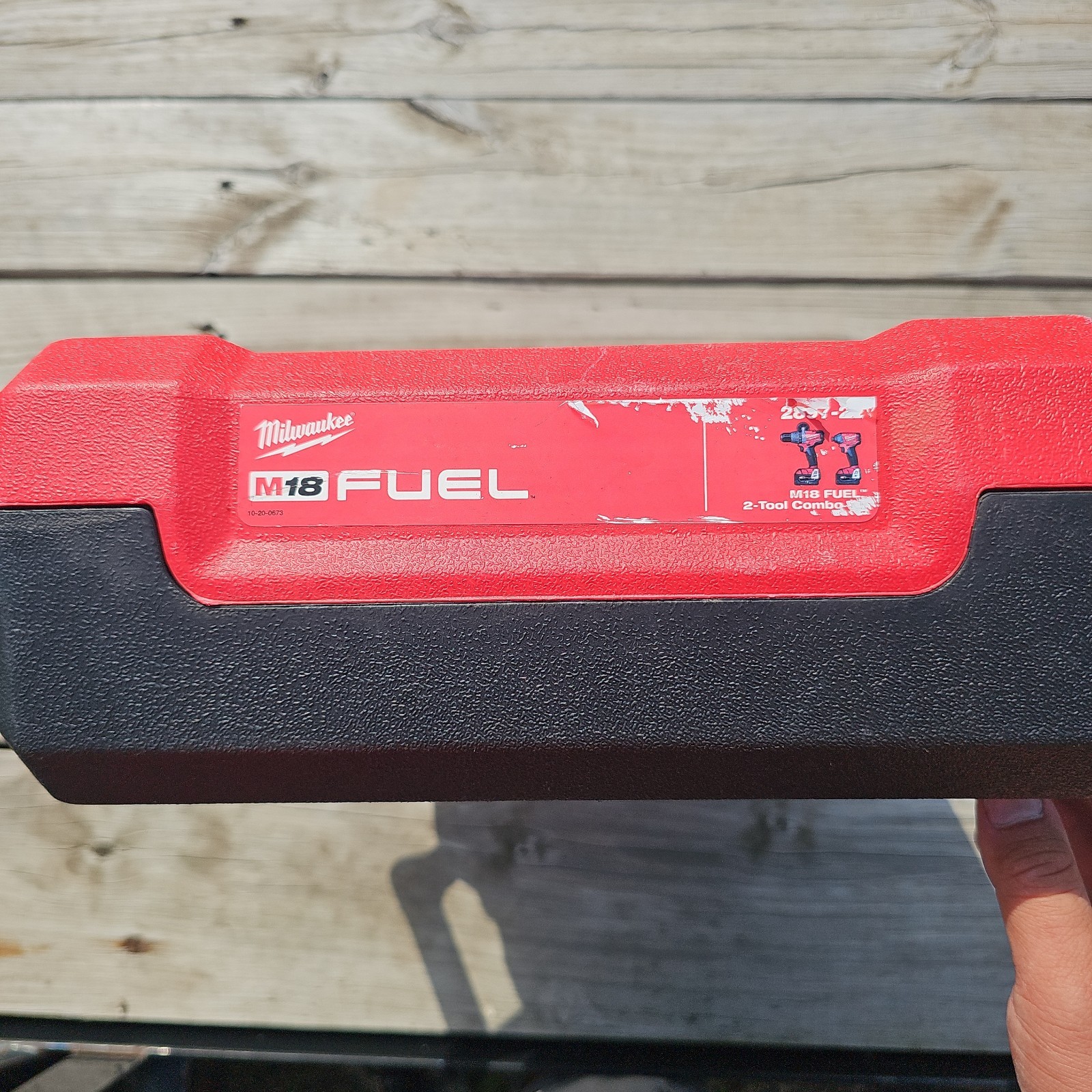 Milwaukee 2897-22 M18 Empty Case For Impact & Hammer Drill Case Only! 