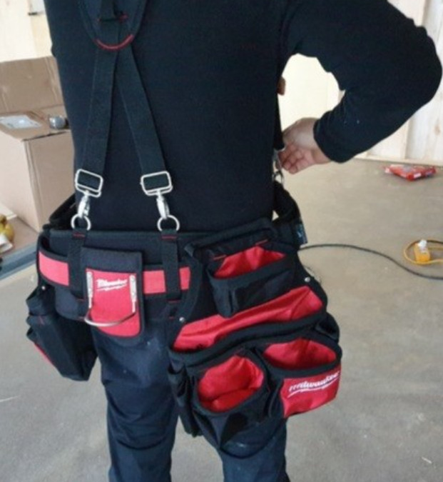 Milwaukee 48-22-8110 Nylon Stable Base Electricians Work Tool Belt / Express