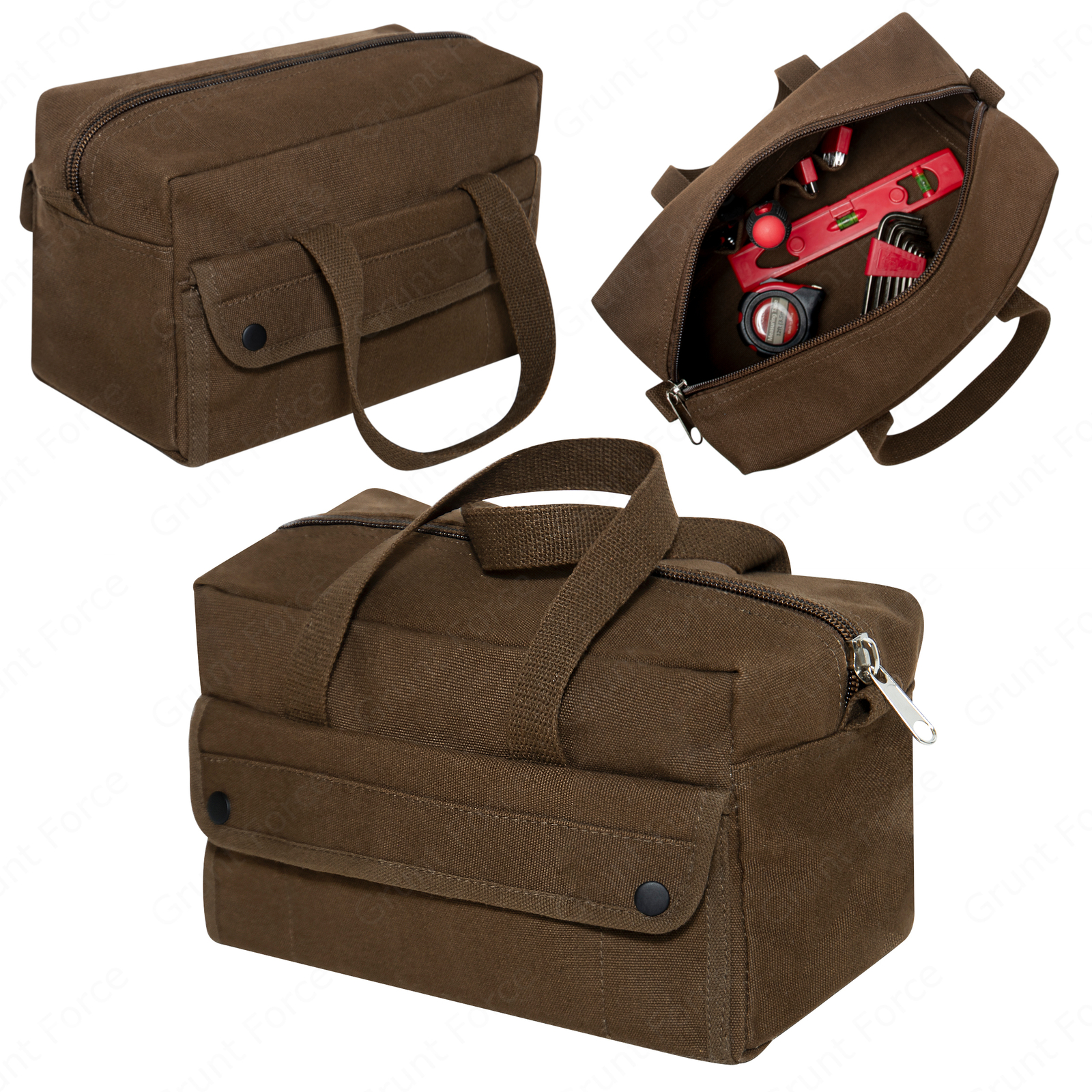 GI Type Heavy Duty Mechanics Earth Brown Tool Bag