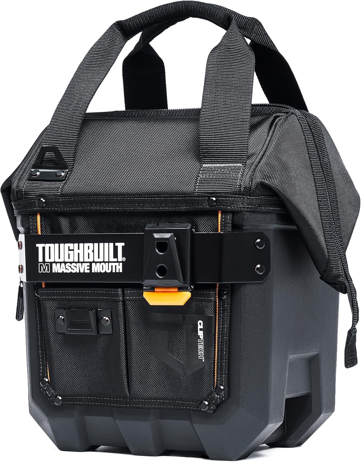 ToughBuilt-Massive Mouth 12″ Tool Bag Compact Wide-Opening Tool Bag, 25 Pockets