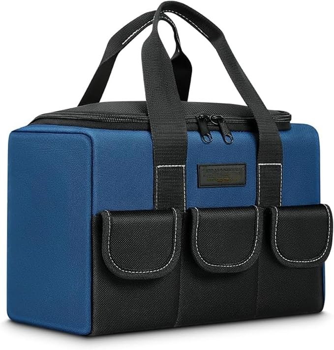 Heavy-Duty Tool Bag with Wide Mouth – Durable Polyester Material, Multiple Compa