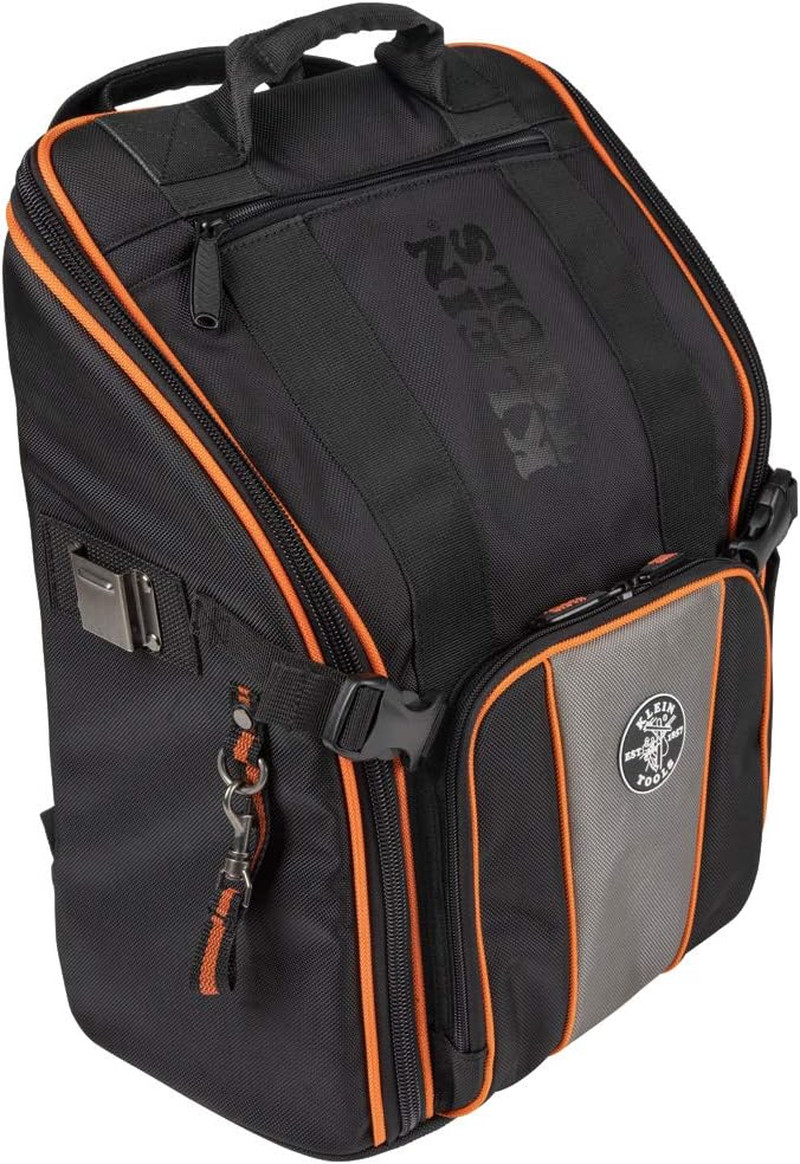 Tradesman Pro Tool Backpack with 6-in-1 Screwdriver and Nut Driver