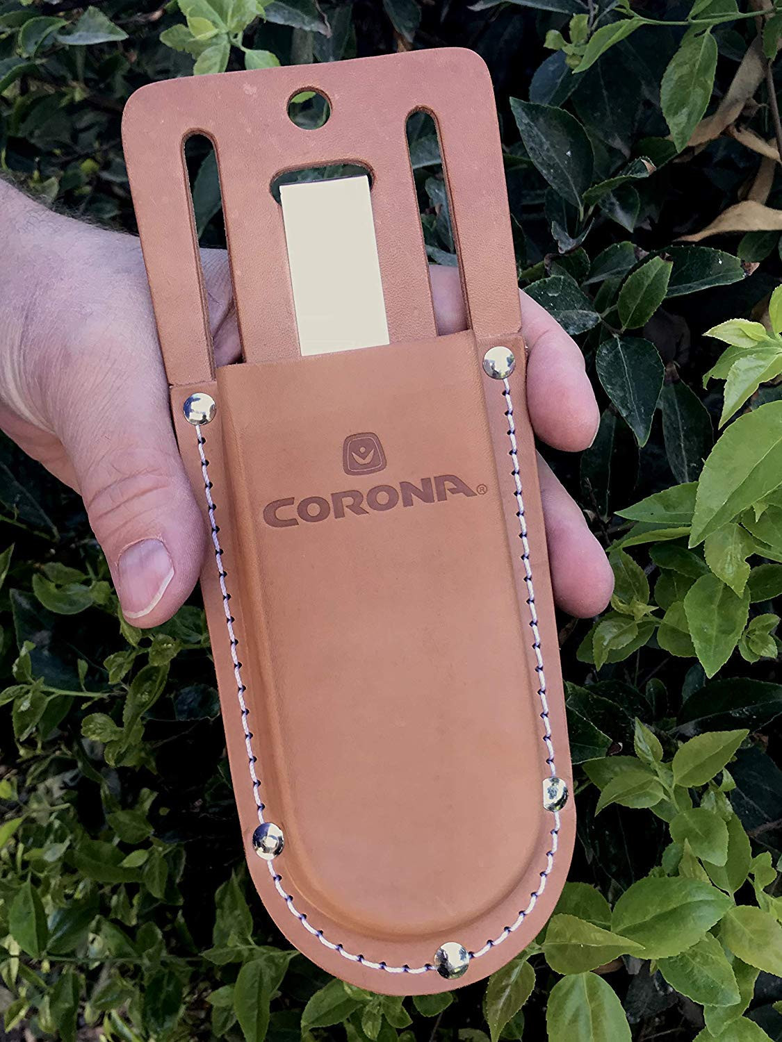 Corona Leather Utility Holster Pouch for Hand Pruners and Saws Top Grain Leather