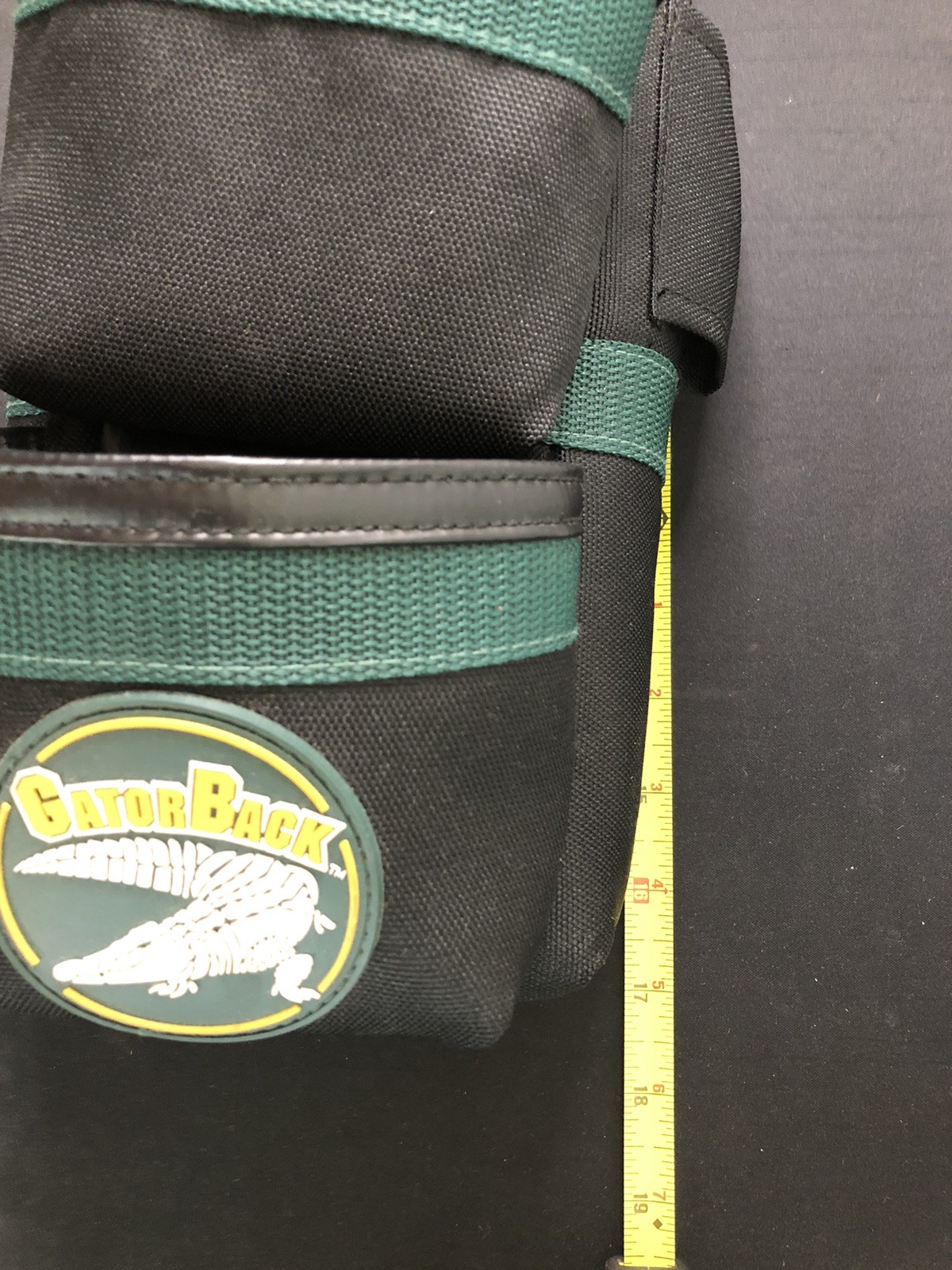 Gatorback Tool Pouch RARE Deep Main Pocket 2 Outter Pockets Construction