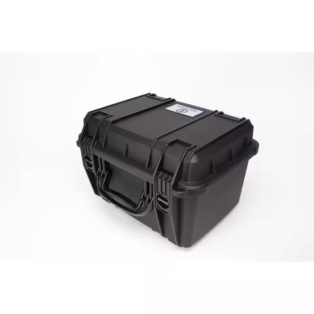 12.13 In. Watertight Tool Case in Black