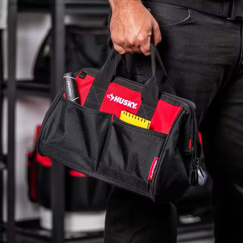 12 in 4 Pocket Zippered Tool Bag