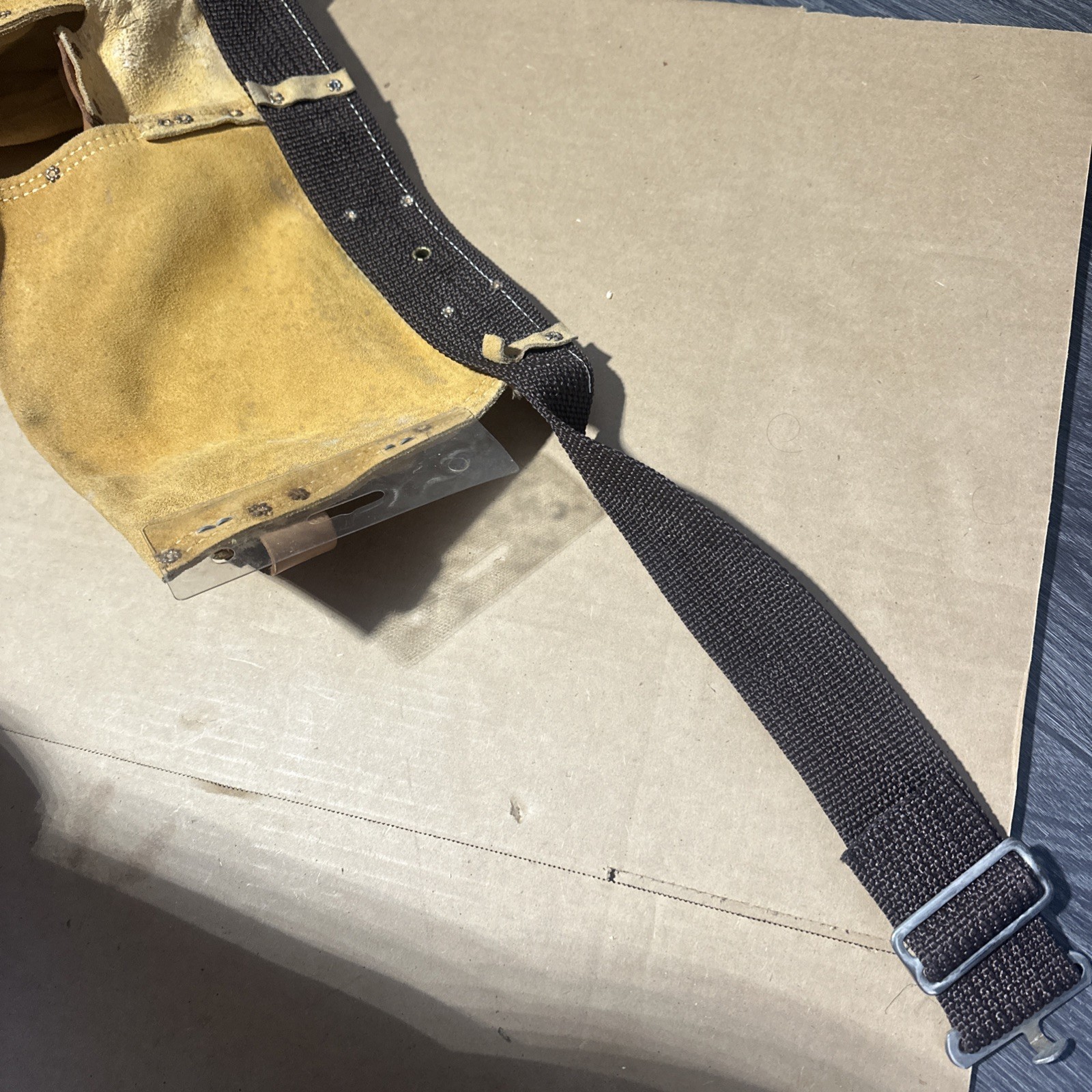 Heavy Split Cowhide Multi-Pocket Tool Belt 490X by Nicholas High Qlty. USA Made