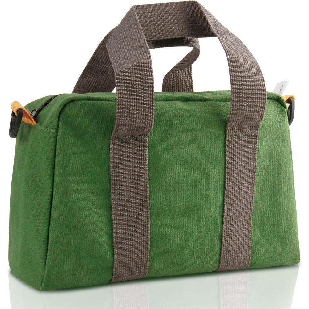 12 Inch Canvas Tool Bag Large Capacity Multipurpose Zipper Tote Organizer Pouch