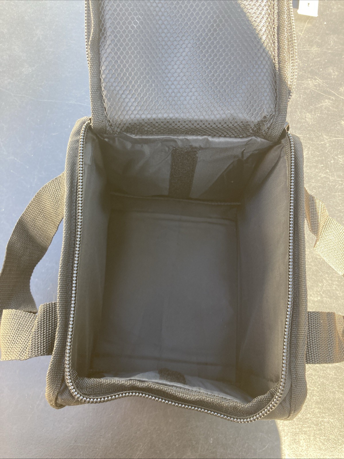 Craftsman Nylon Tool Bag 9x7x8in Heavy Duty Wear-Resistant Double Zipper