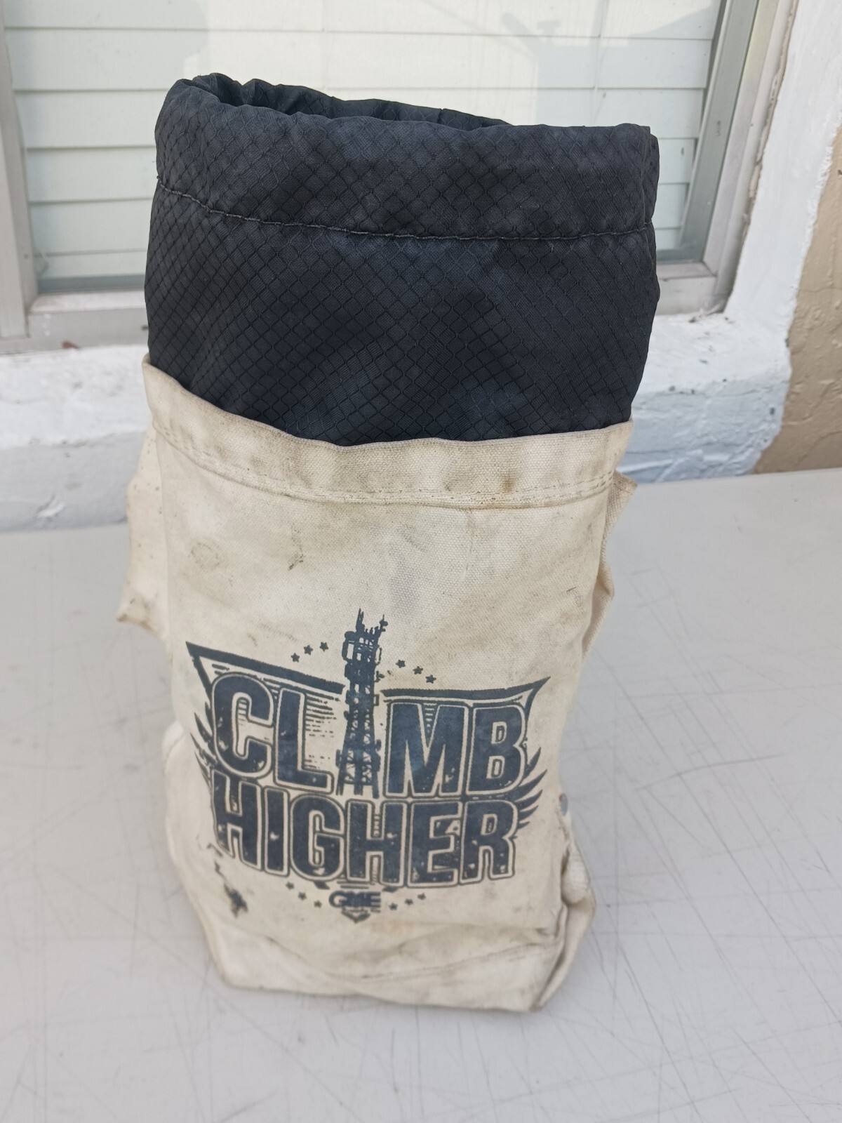 Climb Higher GME Supply Co. Linemans Bolt Bag Canvas Drawstring Heavy-Duty