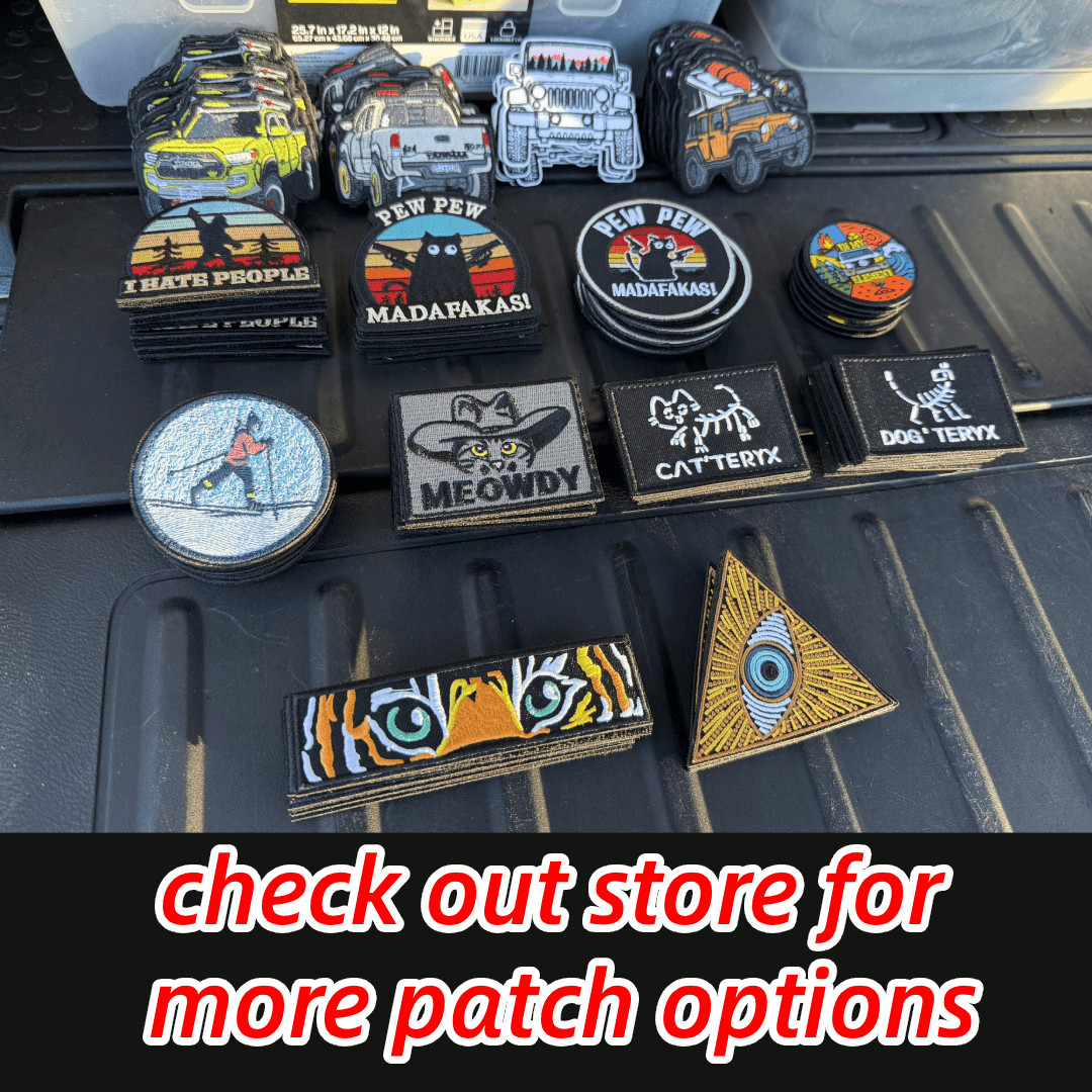 Jeep Tool Bag with Jeep Patch | Rugged Canvas Utility Bag | Jeep Owner Gift