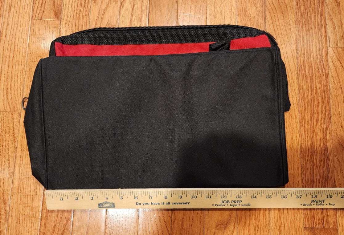 Milwaukee M18 FUEL 16″ Heavy Duty Canvas Tool Bag (16 x 9 x 10) w/ 6 Pockets