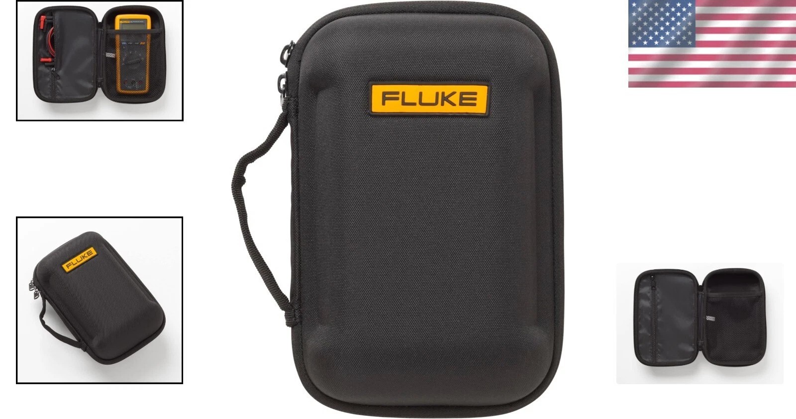 Versatile Hard EVA Case for Multimeters and Tool Accessories – Carrying Handle