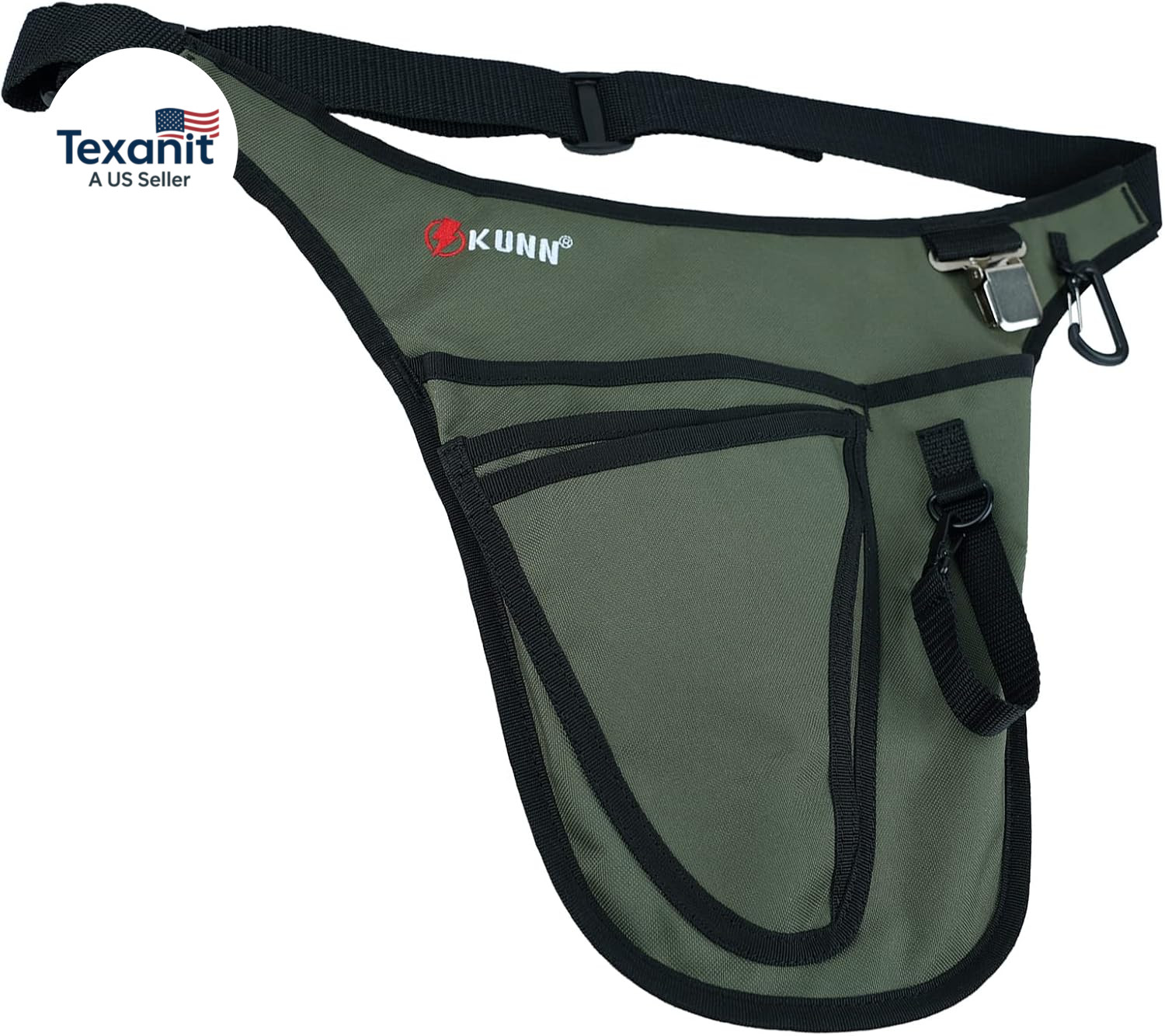 Garden Tool Belt,Durable Adjustable Tool Belt Waist Pouch with 4 Pocket for Wome