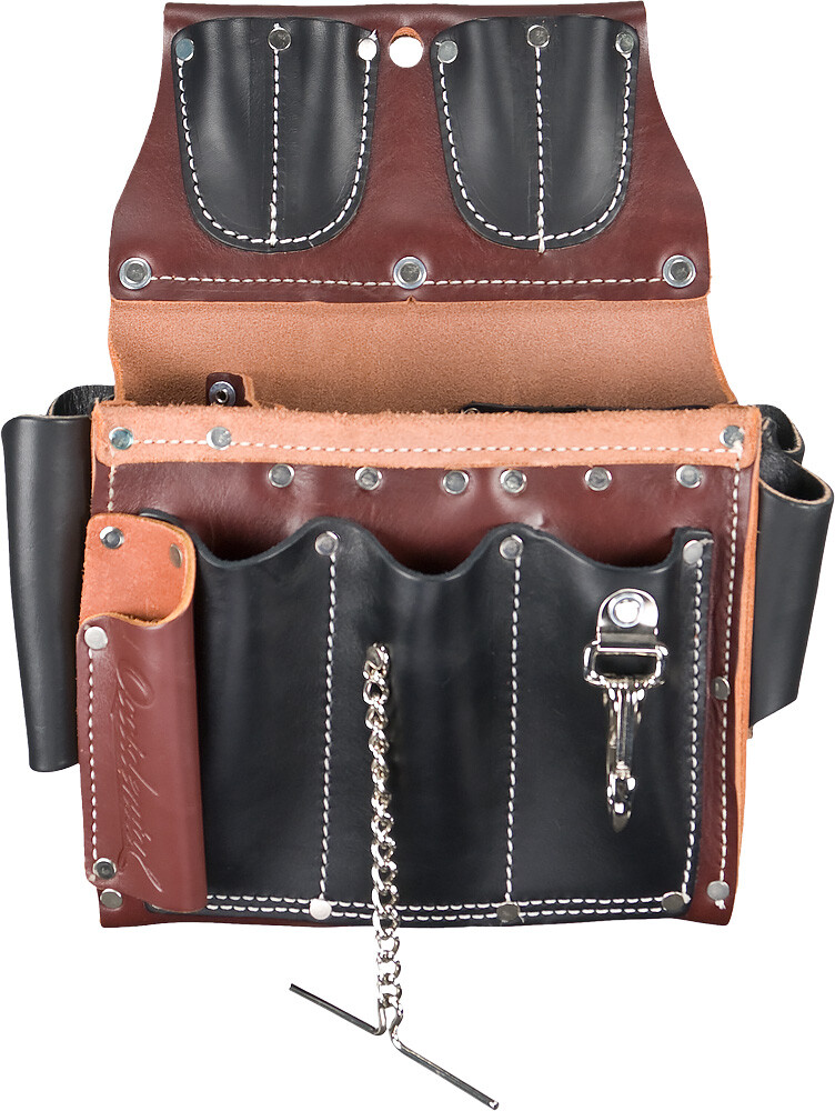 Occidental Leather 5589 Leather Electricians Tool Case Belt w/ 25 Pockets