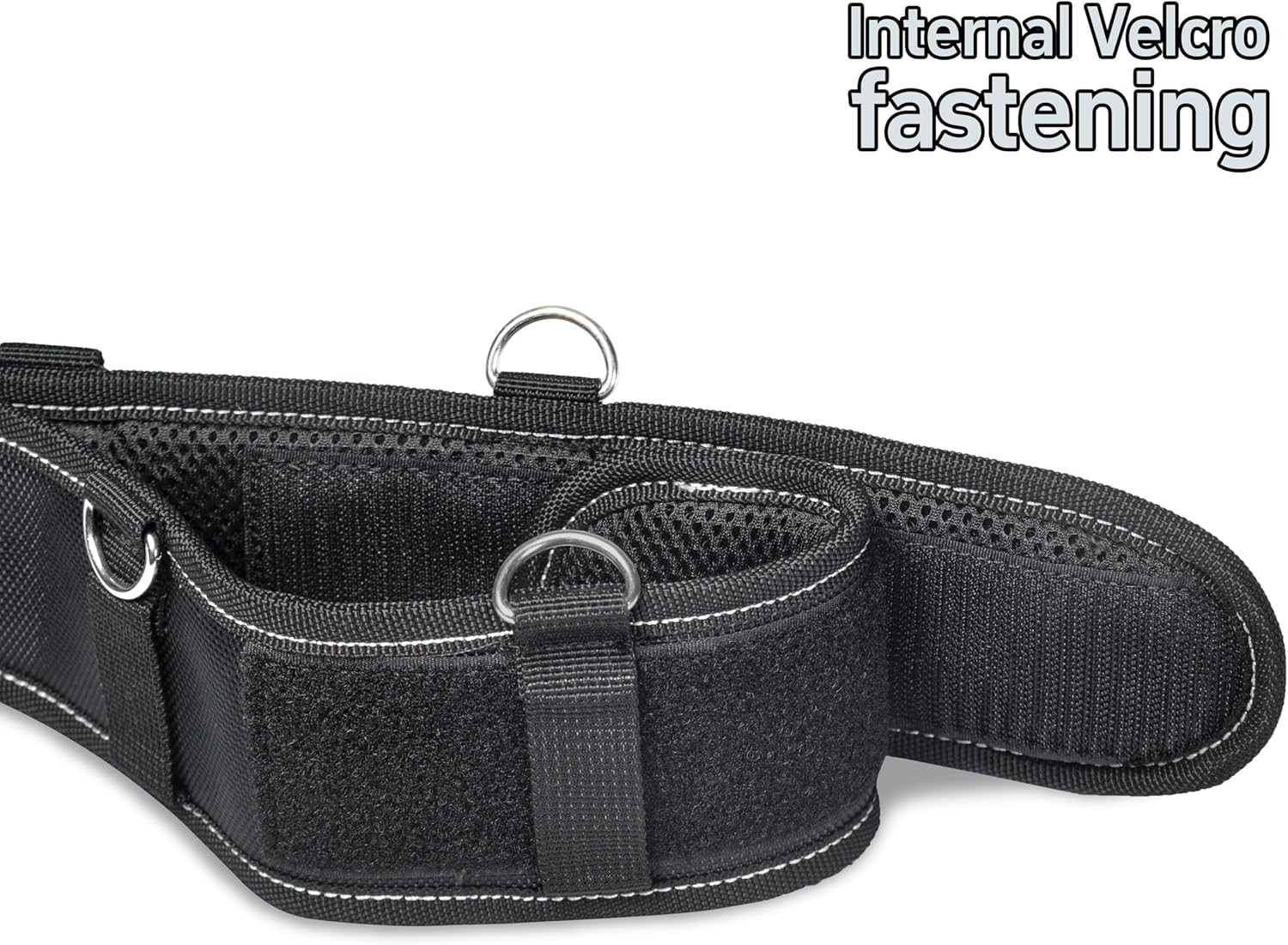 3-Inch Padded Tool Work Belt 1680D Ballistic Tool Belt with 6 Suspenders Ring |