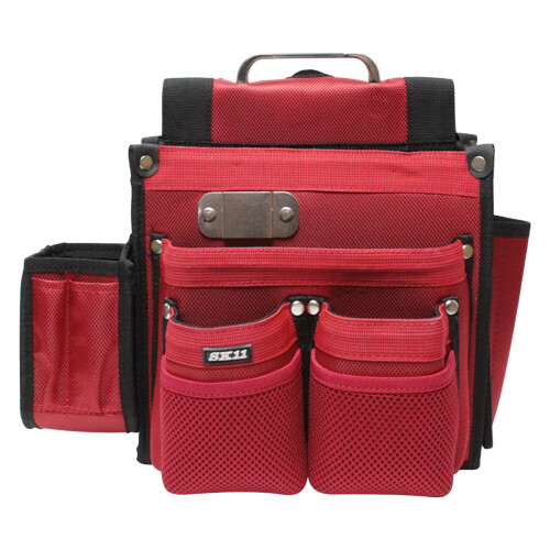 SK11 Tool waist Pouch “TAKUMI” Carpenter Nail Bag Red 9 pouch SC-11 China