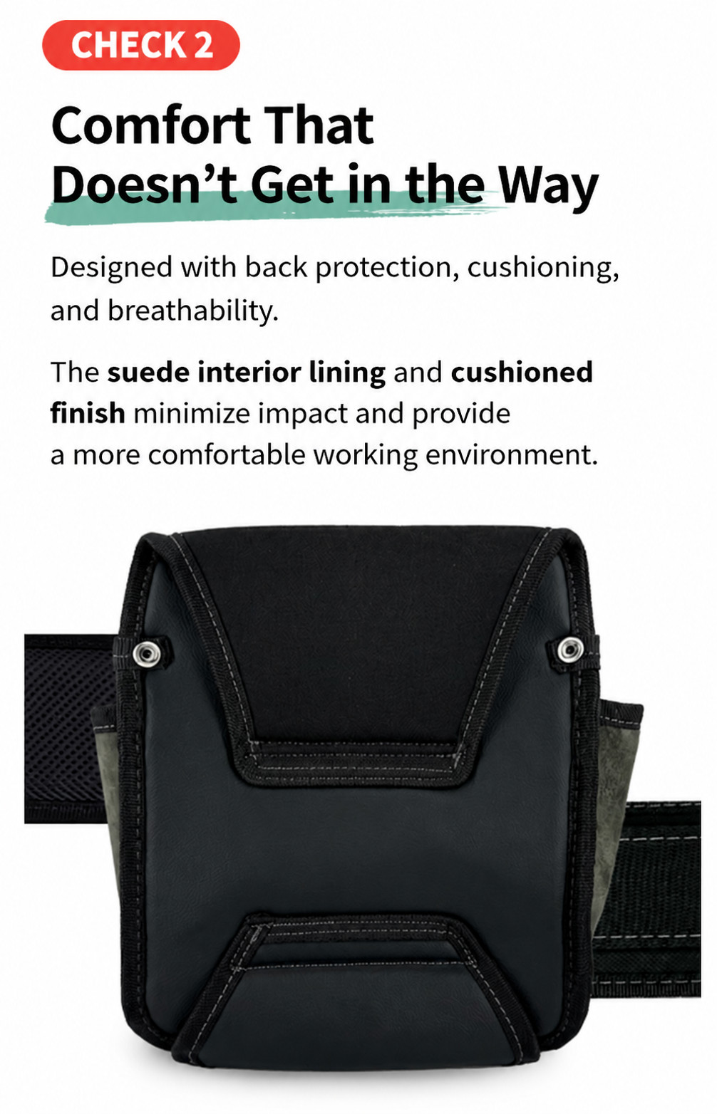 Nature Tool Carpenter Tool Belt Pouch Set Premium Korea Best Seller handmade