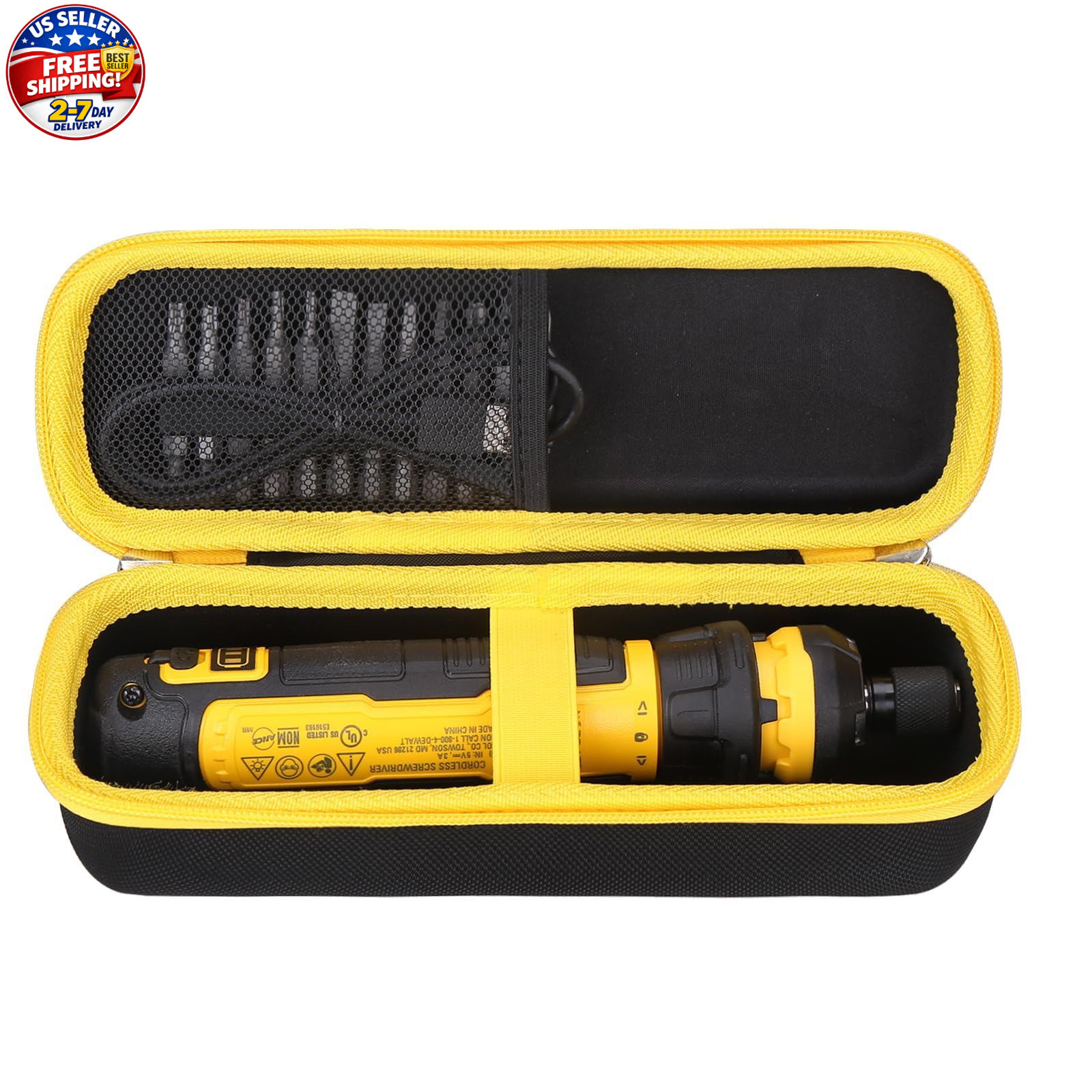 Case for DEWALT Cordless Screwdriver with FLEXDRIVE Control and Screwdriving Bit