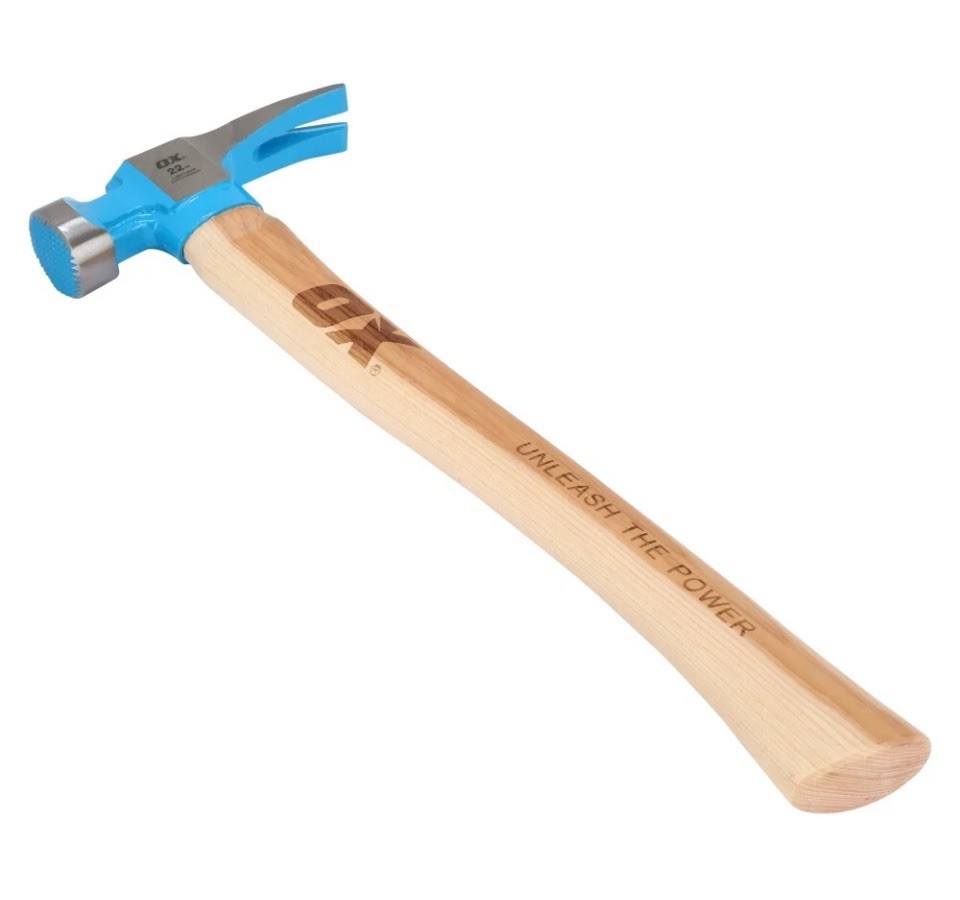 OX PRO OX-P083622 22OZ California Framing Hammer – Hickory Handle BRAND NEW!