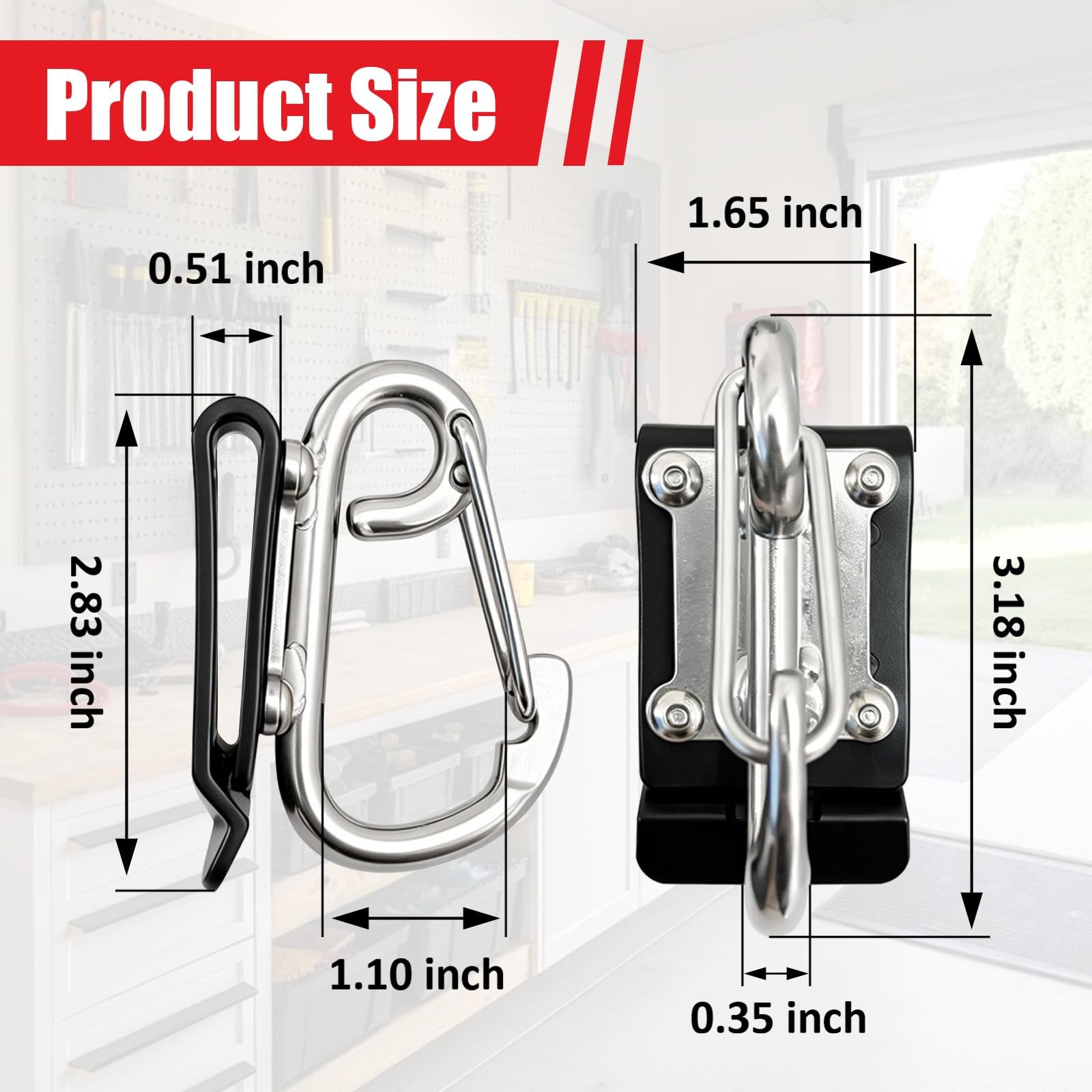 1Pcs Drill Holster Clip,Tool Belt Hook, Drill Holster,Mountaineering Buckle Q…