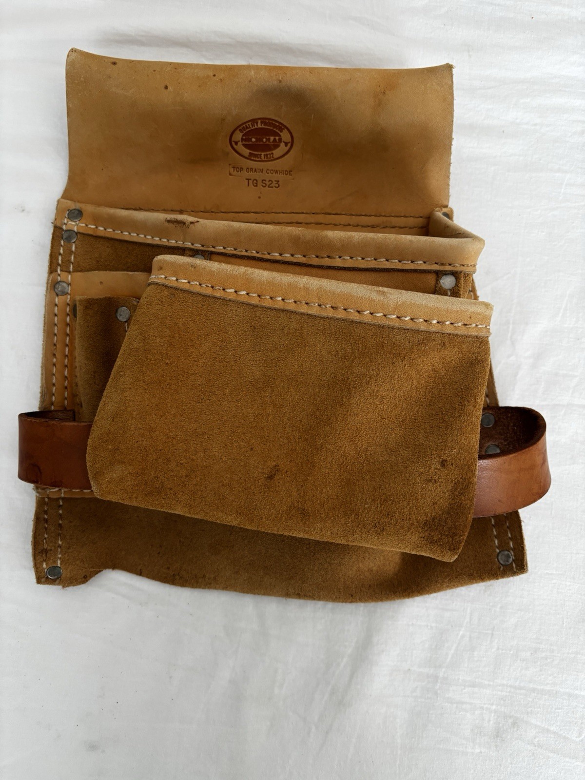 Nichols Top Grain Cowhide Tool Belt S 23
