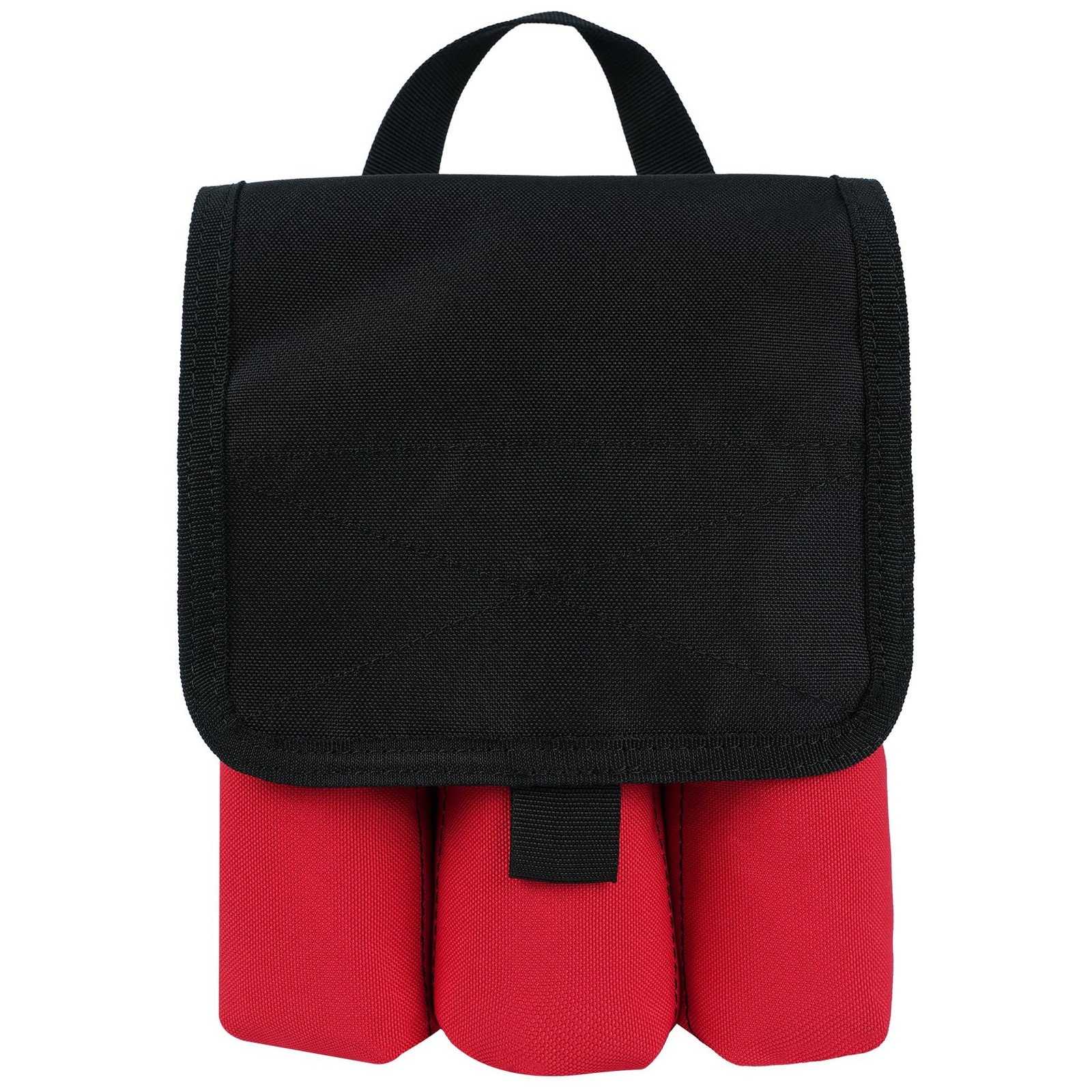 7-Pocket Firefighter Tool Pouch with Carry Handle and Flap, Fits in Bunker Ge…