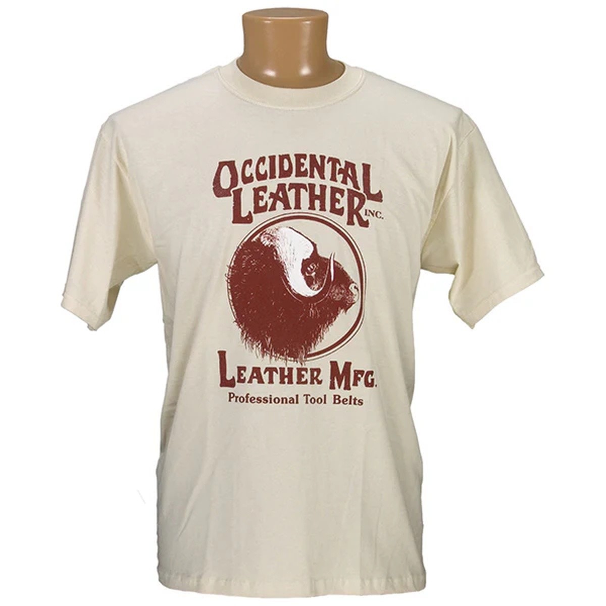 Occidental Leather 5058XXL XXL 100% Cotton T-Shirt Oxy Red Logo