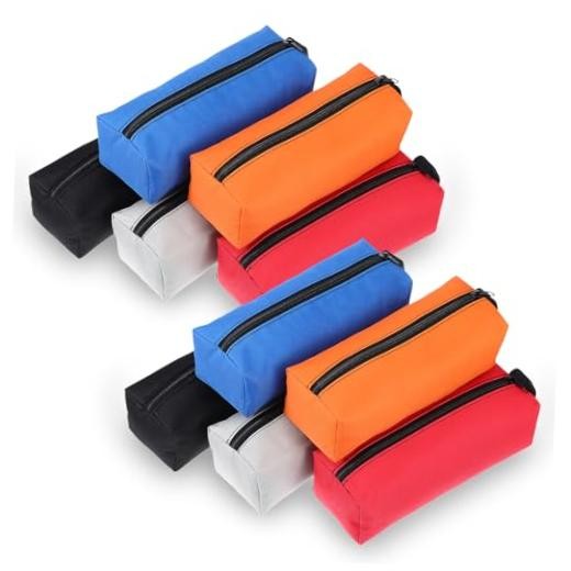 10 Packs Heavy Duty Tool Pouches with Zipper, Made with 1680D Oxford Fabric