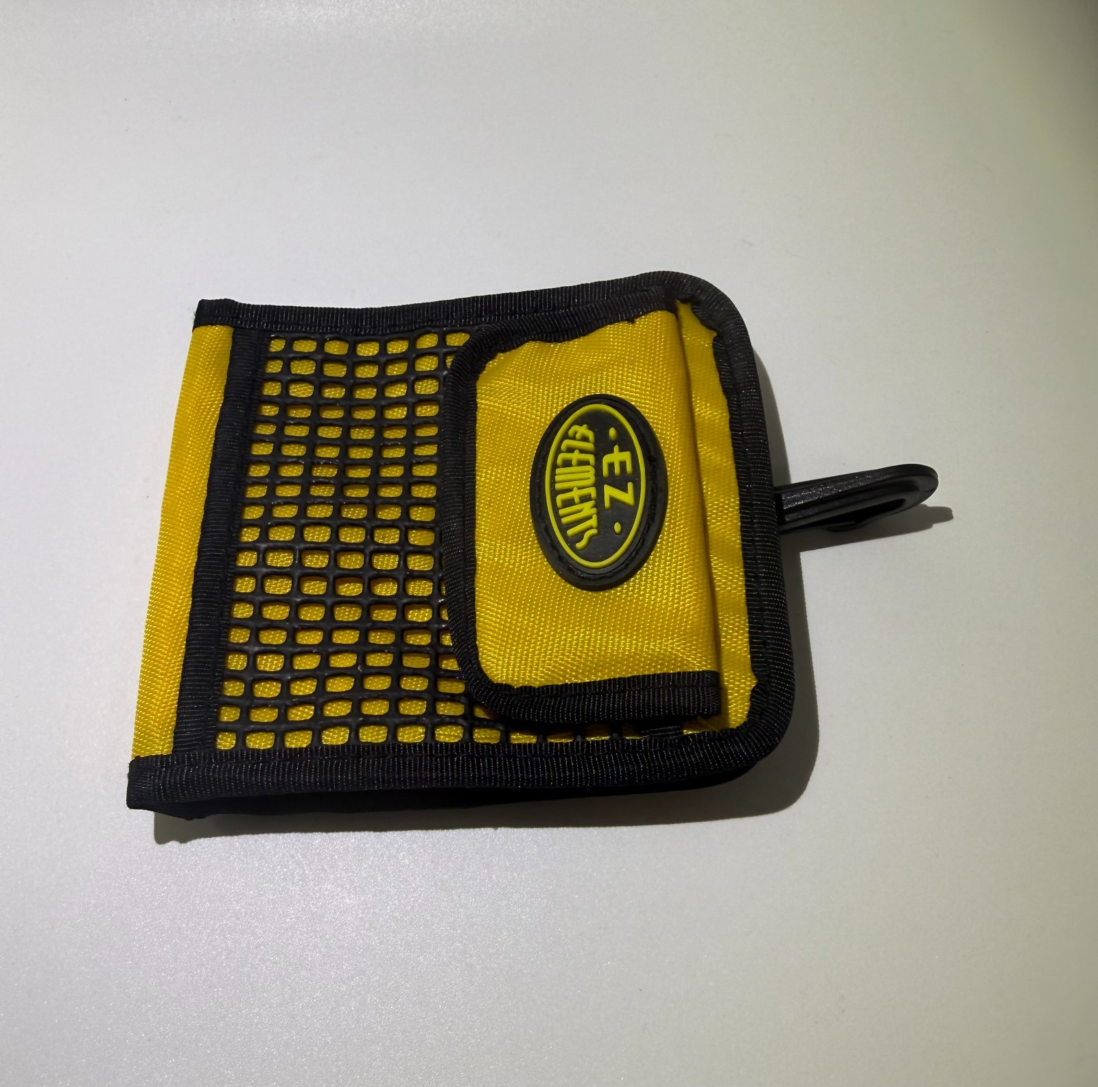 EZ Mount Tool Organizer Pouch Yellow Black Clip-On Utility Belt Holder