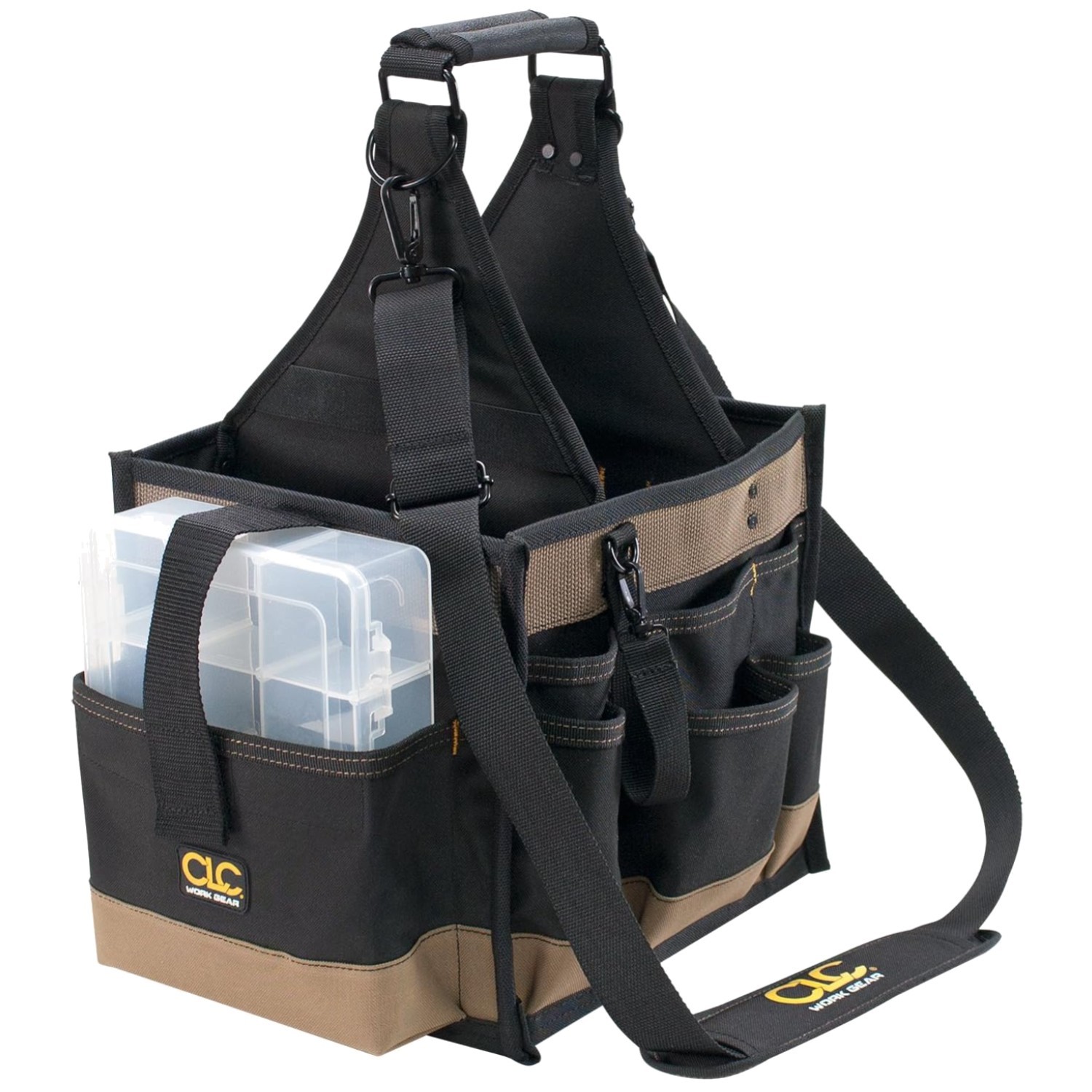 CLC 1528 Tool Carrier, Black 22 Pockets