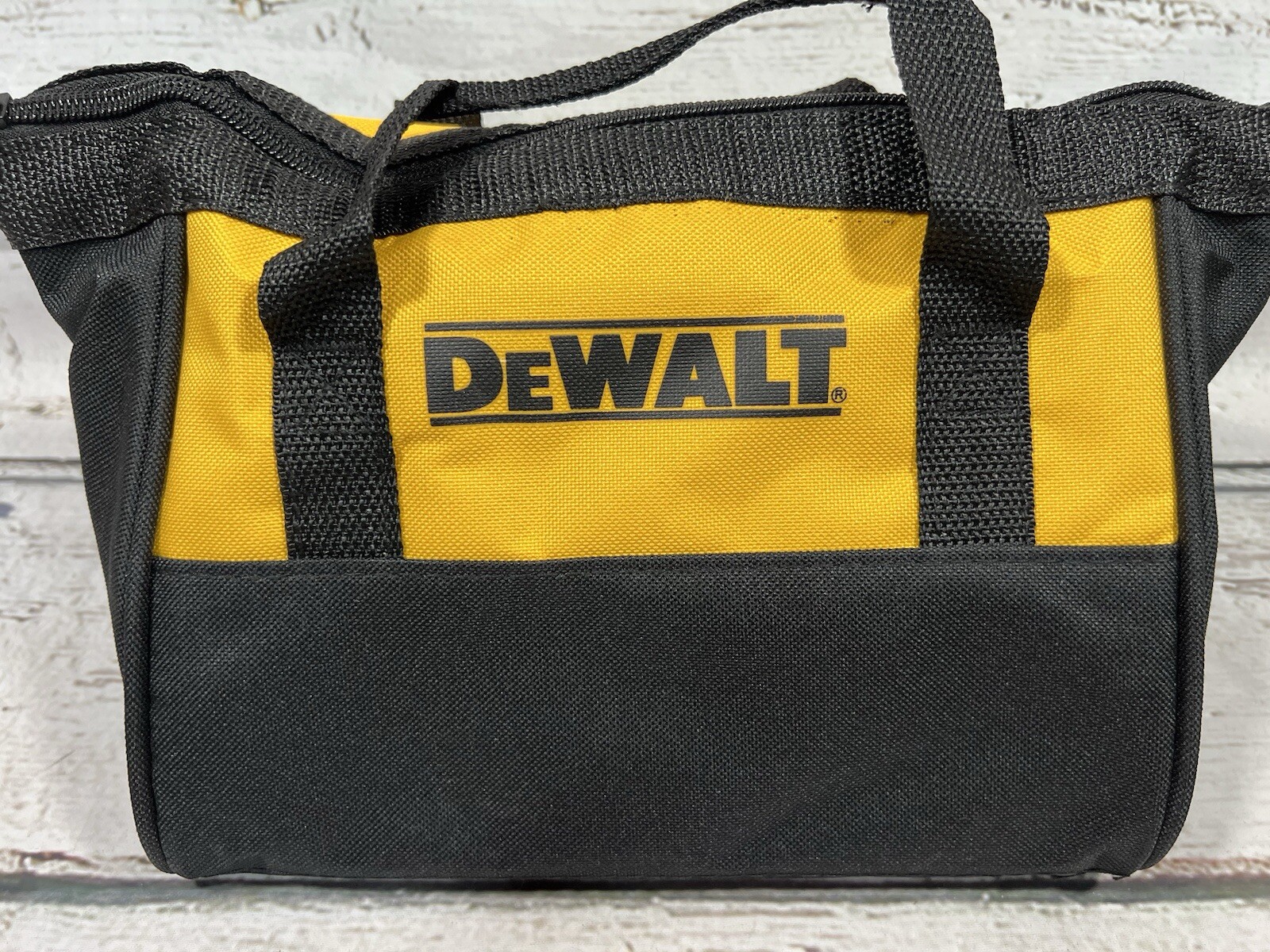 Dewalt Small Canvas Tool Bag Carry Tote Carrying Case 9 x 9 x 8 N655010 – NEW