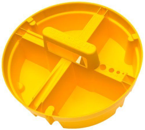 (3) ea Bucket Boss 15051 4 Compartment 5 Gallon Bucket Stacker Storage Organizer