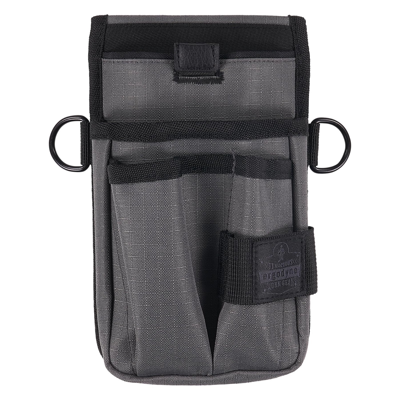 Utility Tool Pouch with Knife Holster, Scanner Holder, Cell Phone Pocket, Belt L