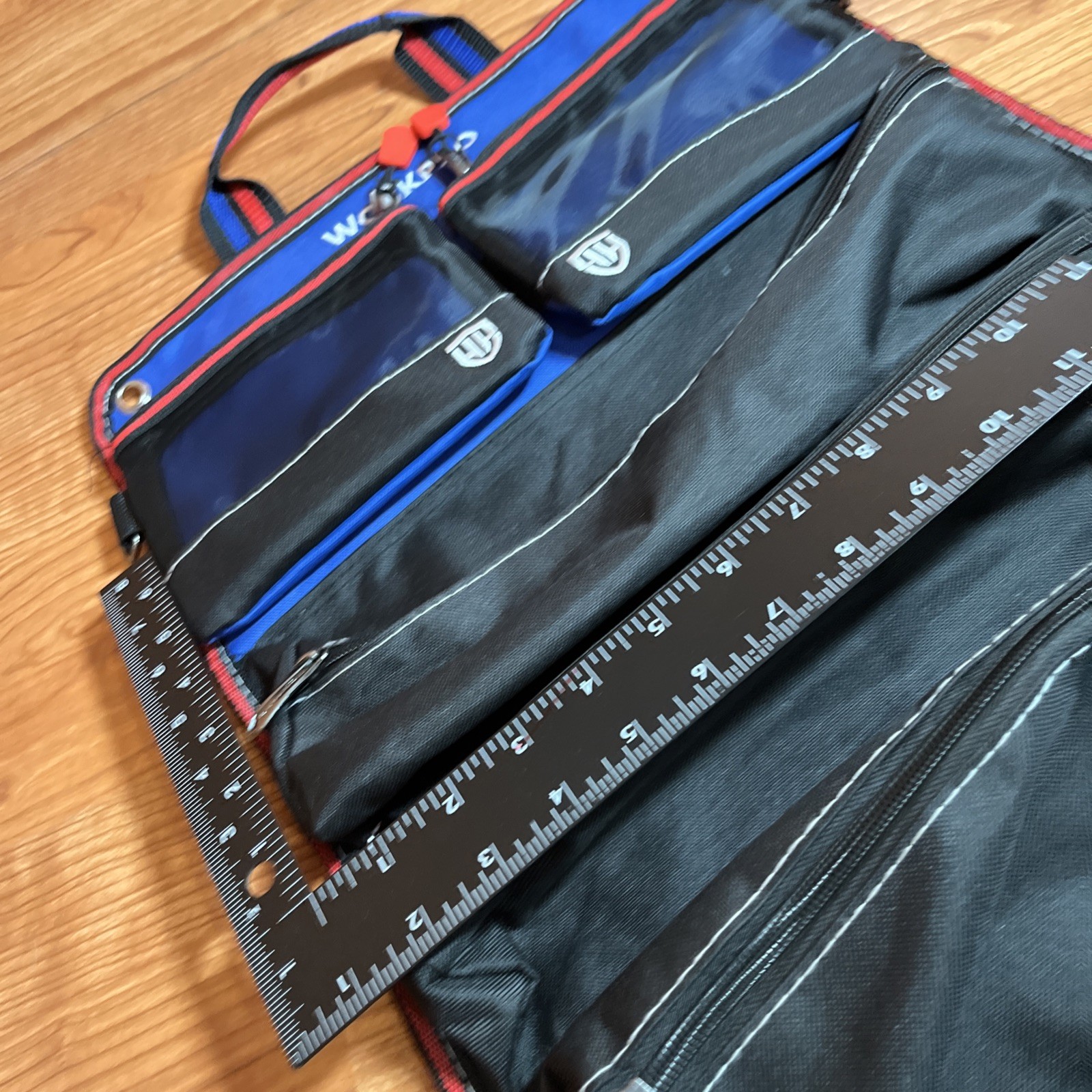 WORKPRO Roll Up Tool Bag w/Detachable Tool Pouches Heavy Duty