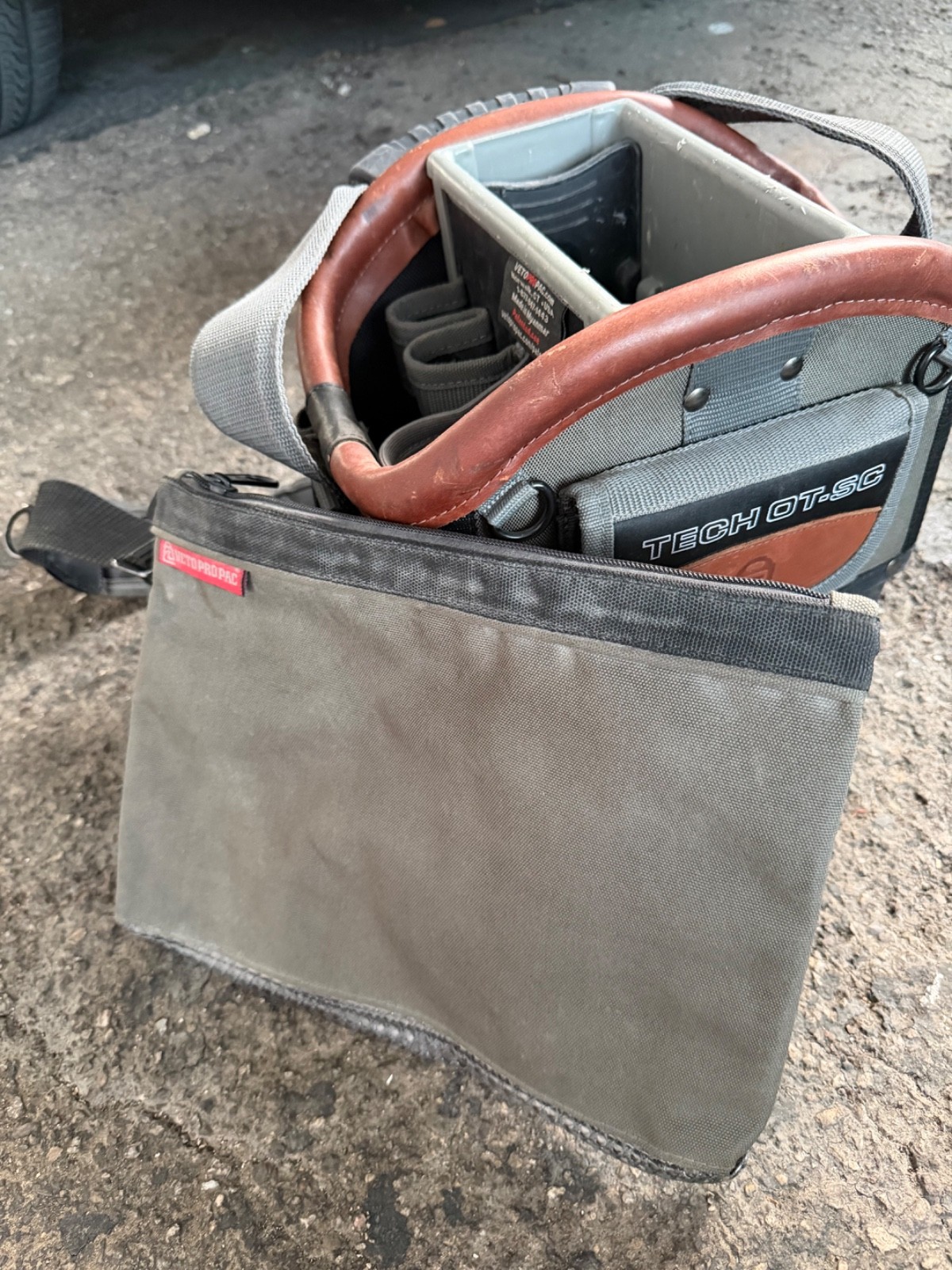 VETO PRO PAC TECH-OT-MC Open Top Tool Bag & Pouch bundle
