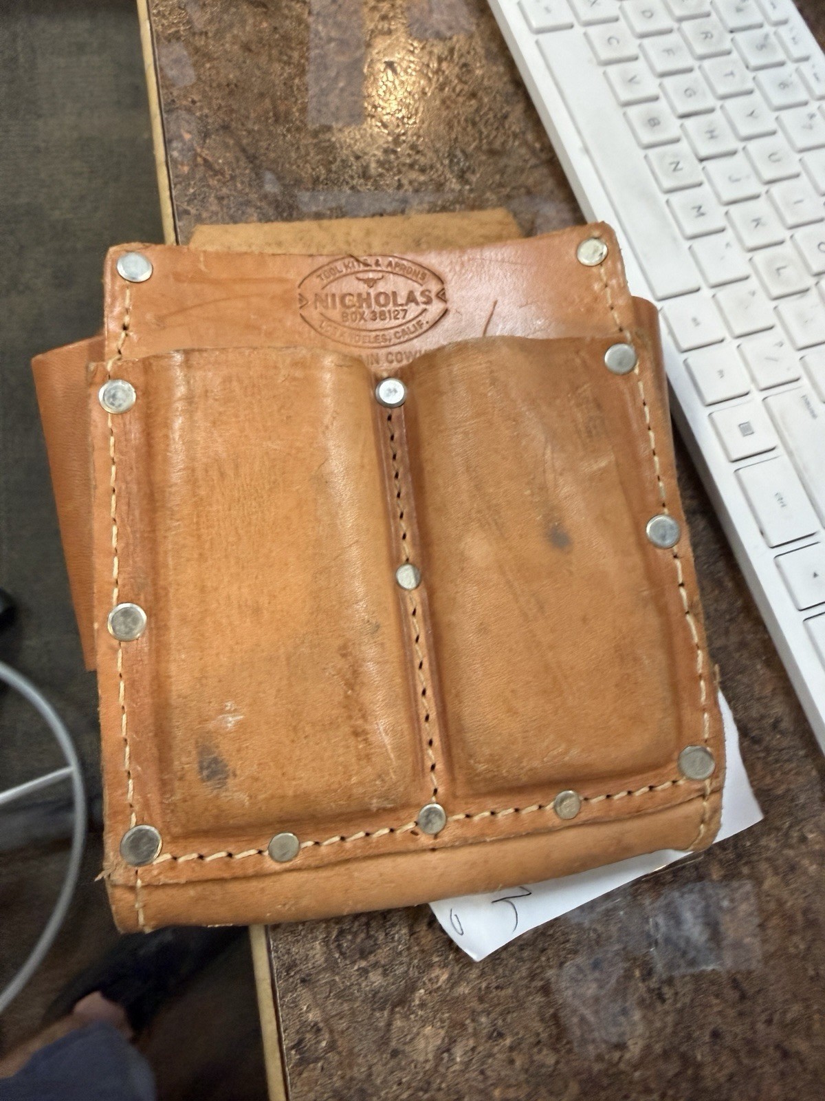 nicholas tool kit and aprons tool belt top grain cowhide