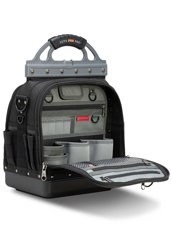 Veto Pro Pac TECH-LCT BLACKOUT Closed Top Tool Bag, VPP10721