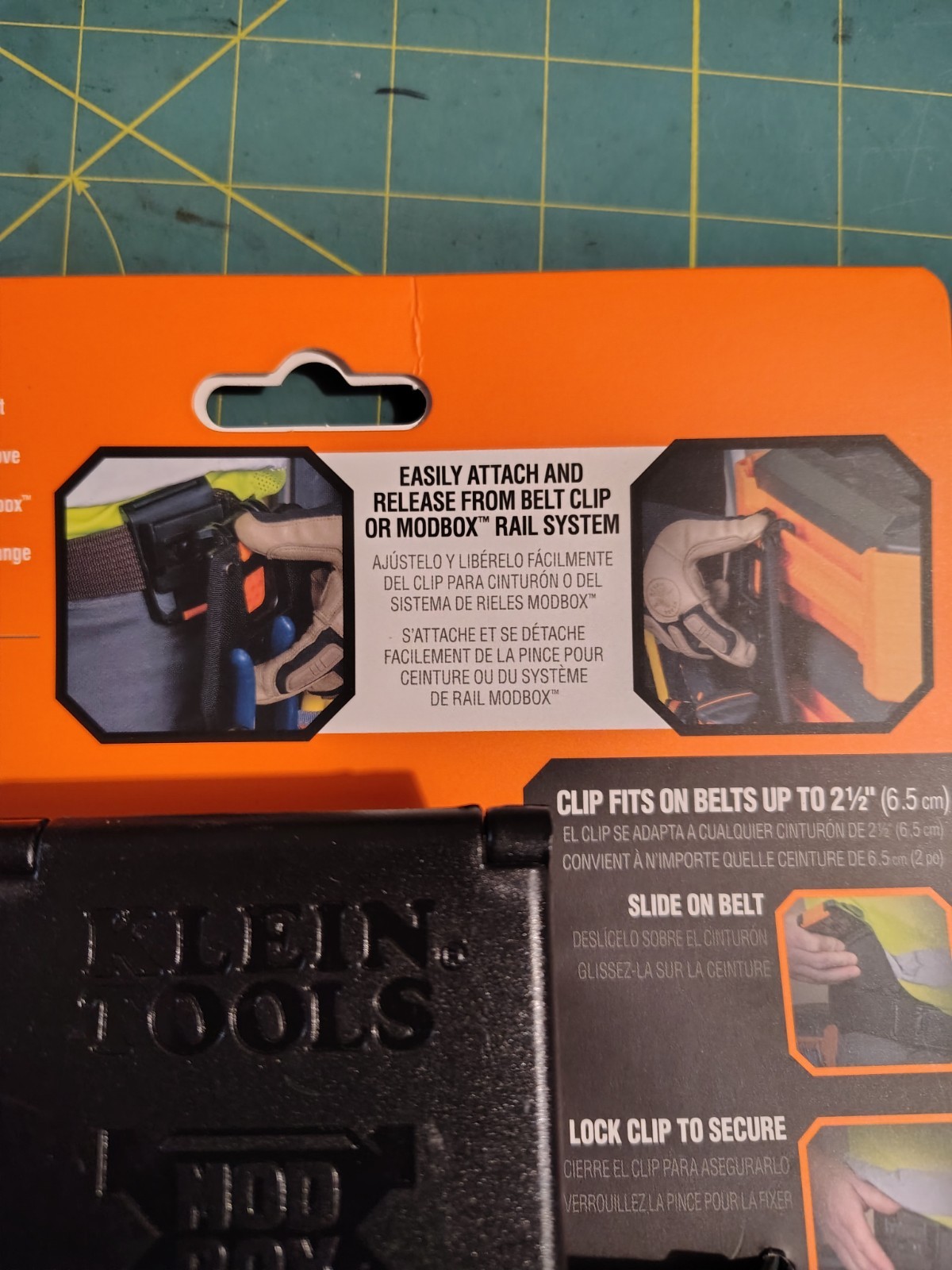 Qty 2 Klein Tools MODbox 6 Pocket Tool Pouch Durable Electrician Tool Organizer